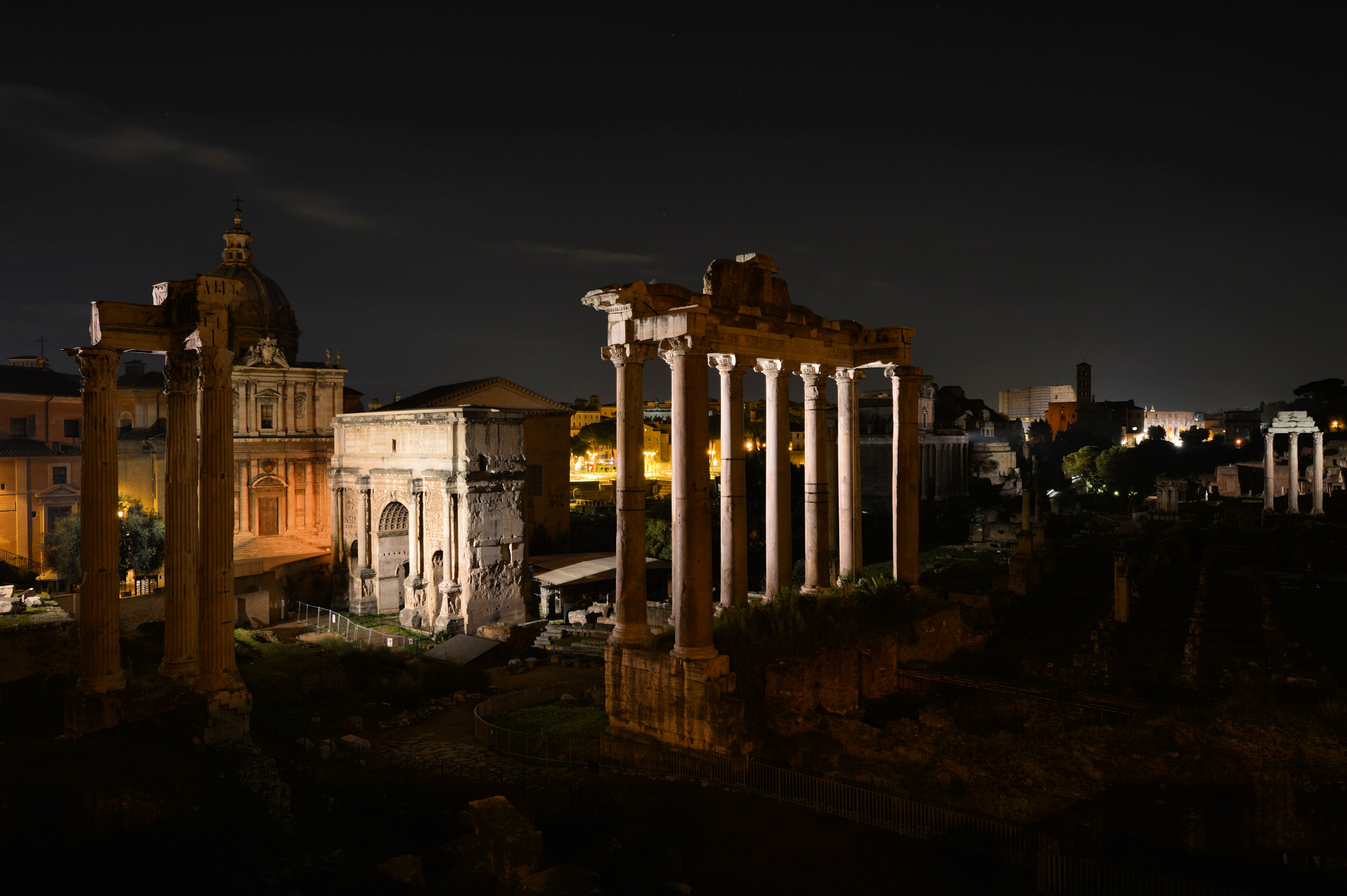 The Roman forum