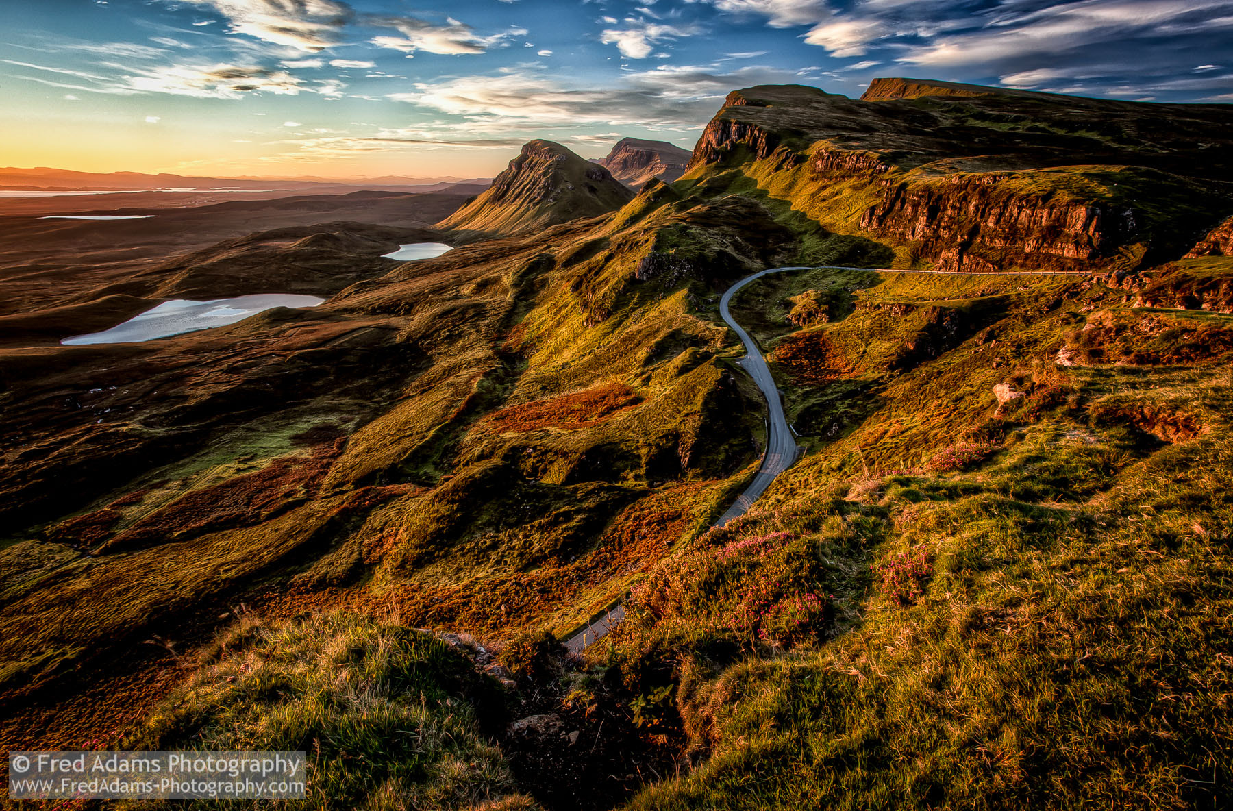 Quiraing Valley, Skye Island, Шотландия