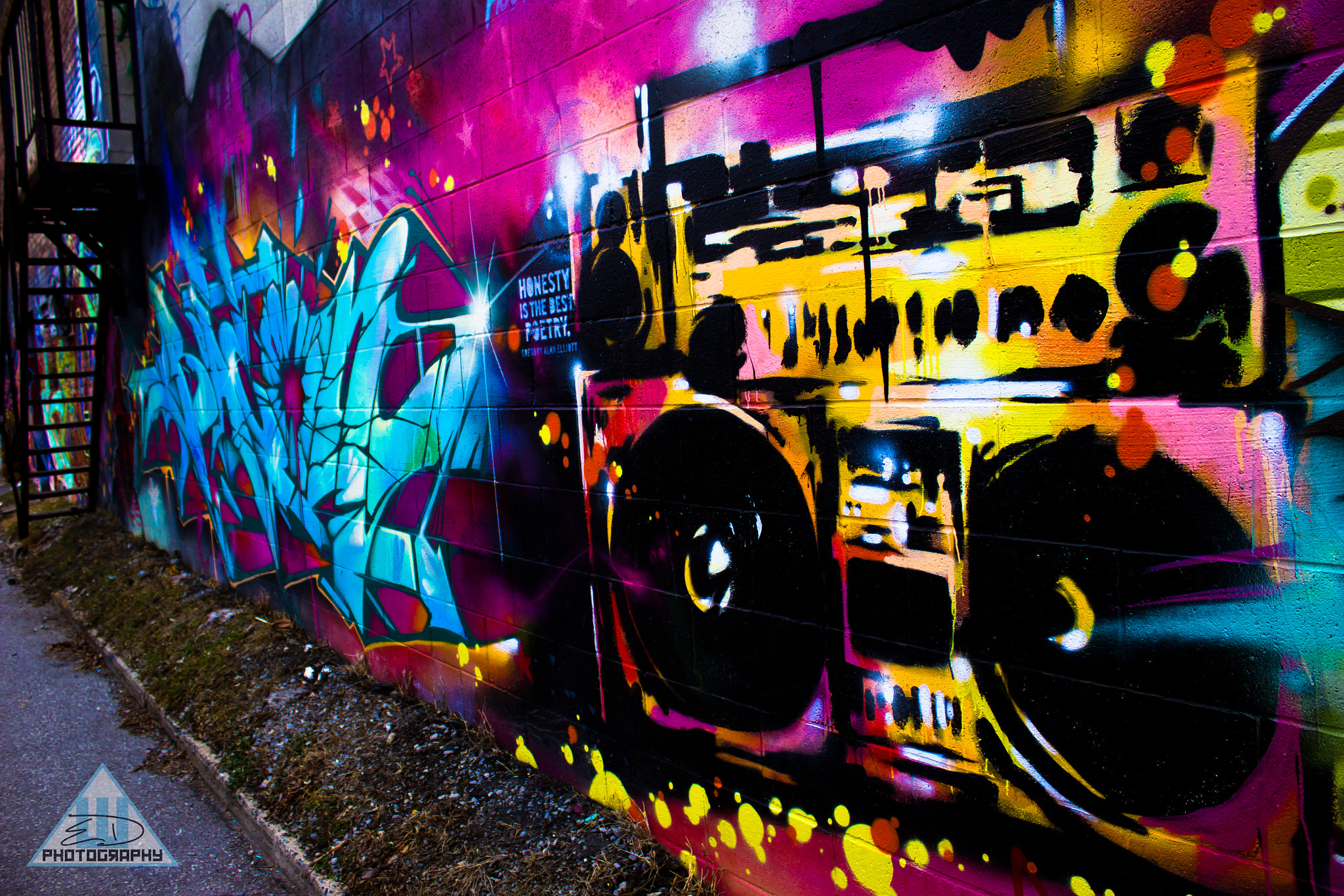 Boombox Graffiti by Eric W Dunthorne / 500px