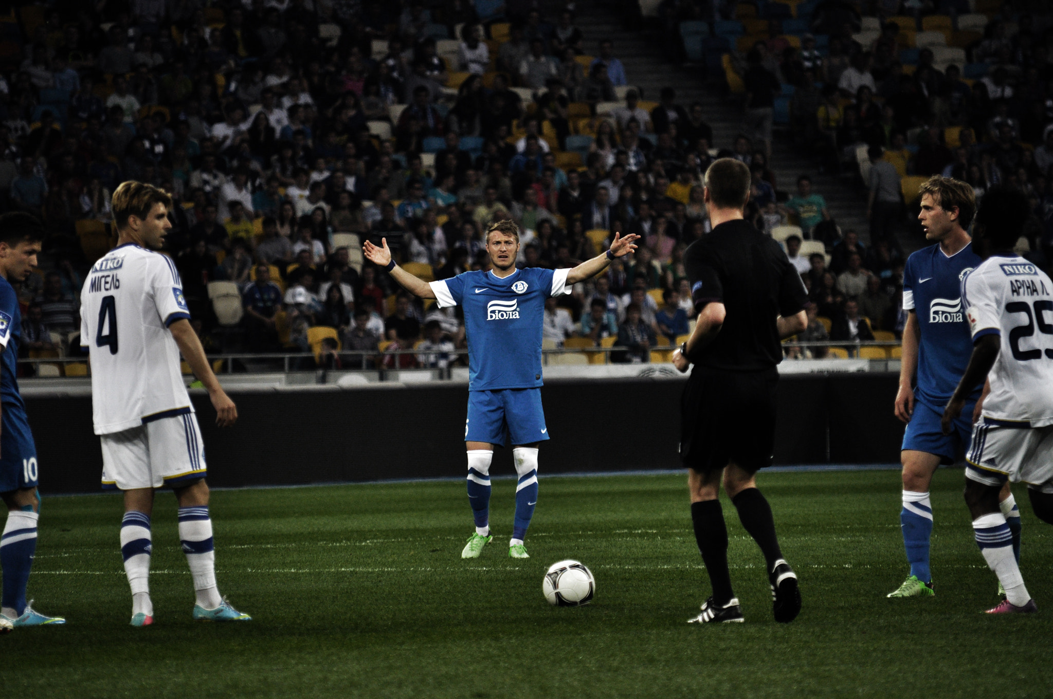 Like a orchestra conductor