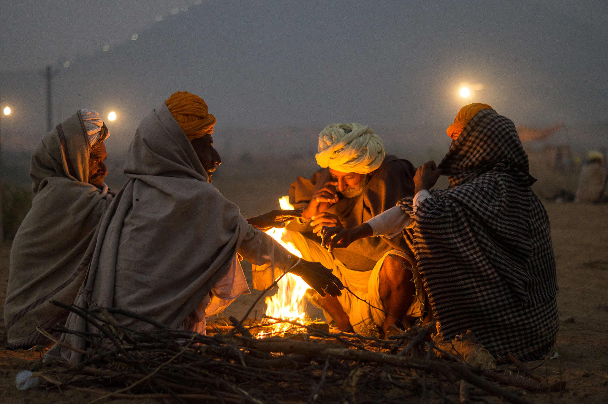 Winter is back at Pushkar
