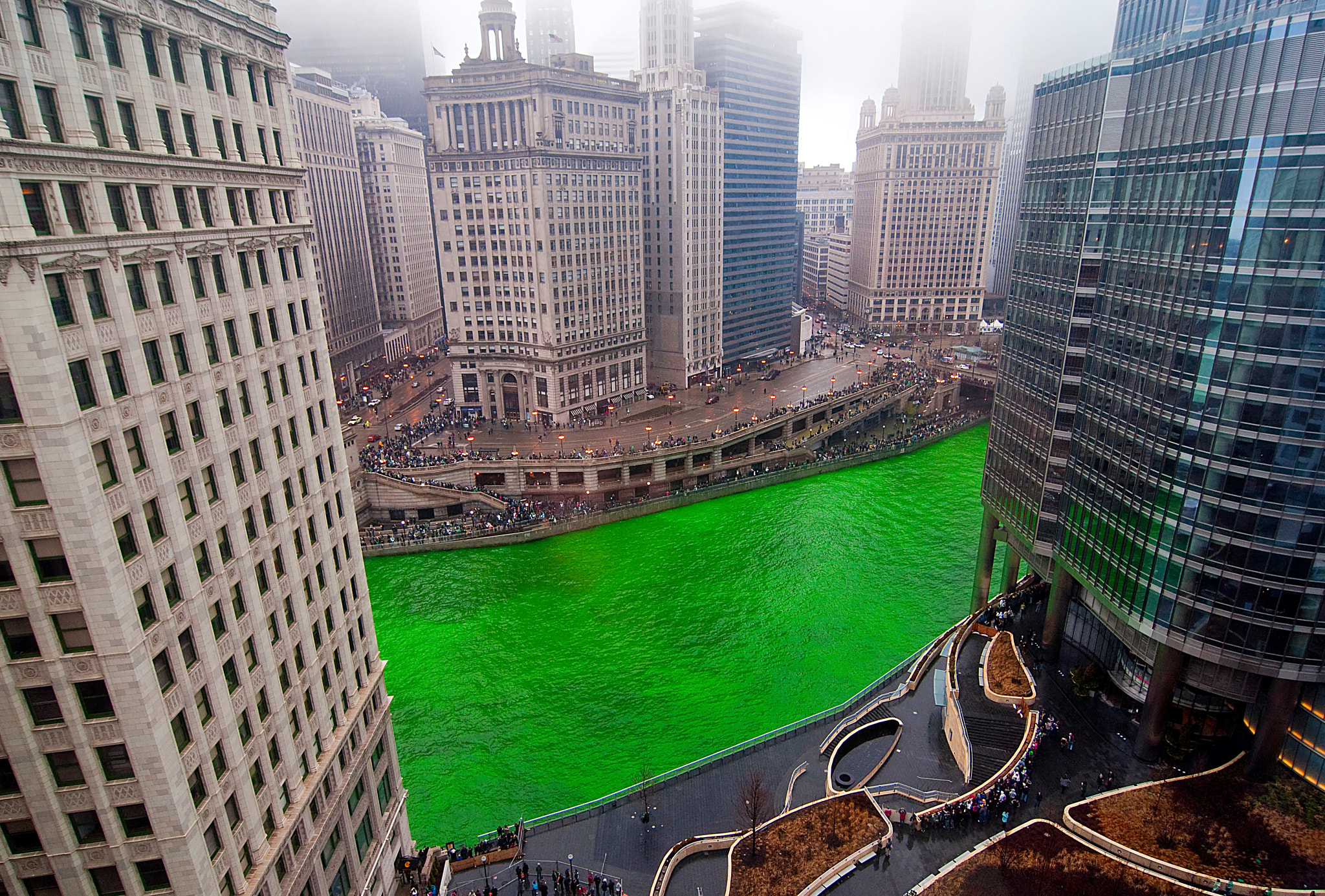 St. Patricks Day in Chicago