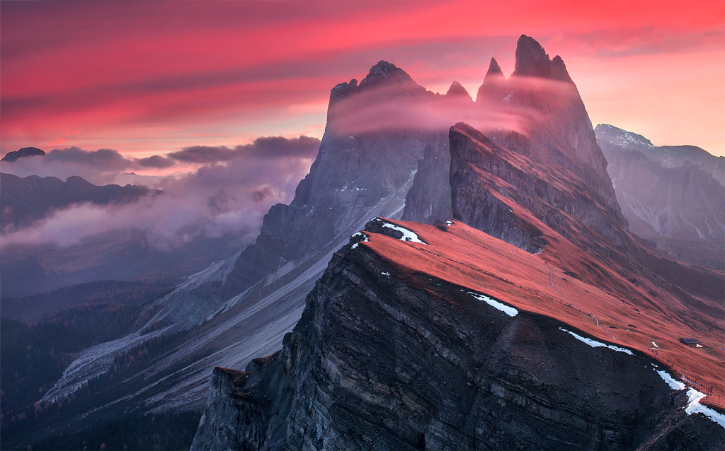 The Red Barrier by Max Rive on 500px