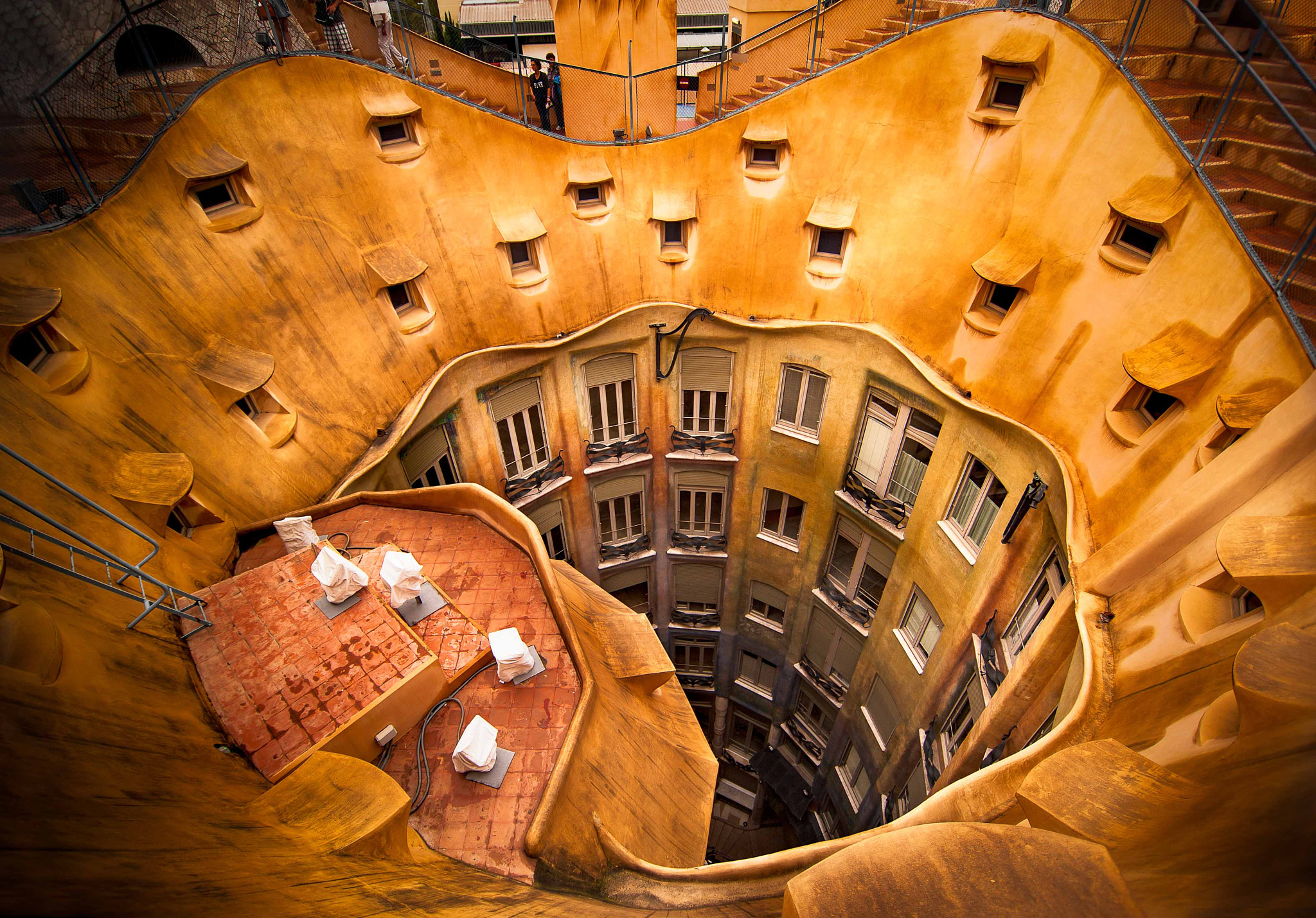 Antoni Gaudí’s La Pedrera  © Nora De Angelli/ www.noraphotos.com