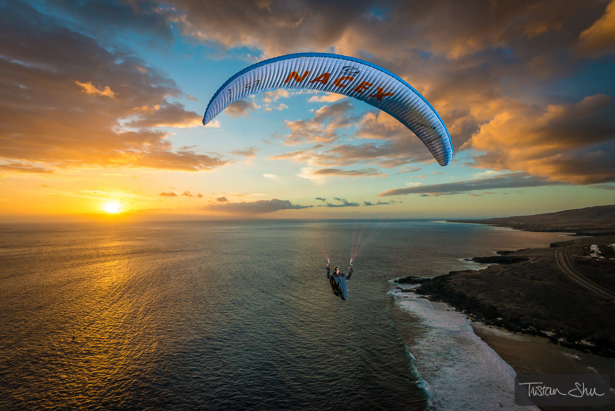 Flying at Sunset with Felix Rodriguez