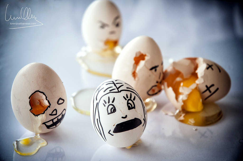 Eggs Zombies by Lorenzo Albanese on 500px.com