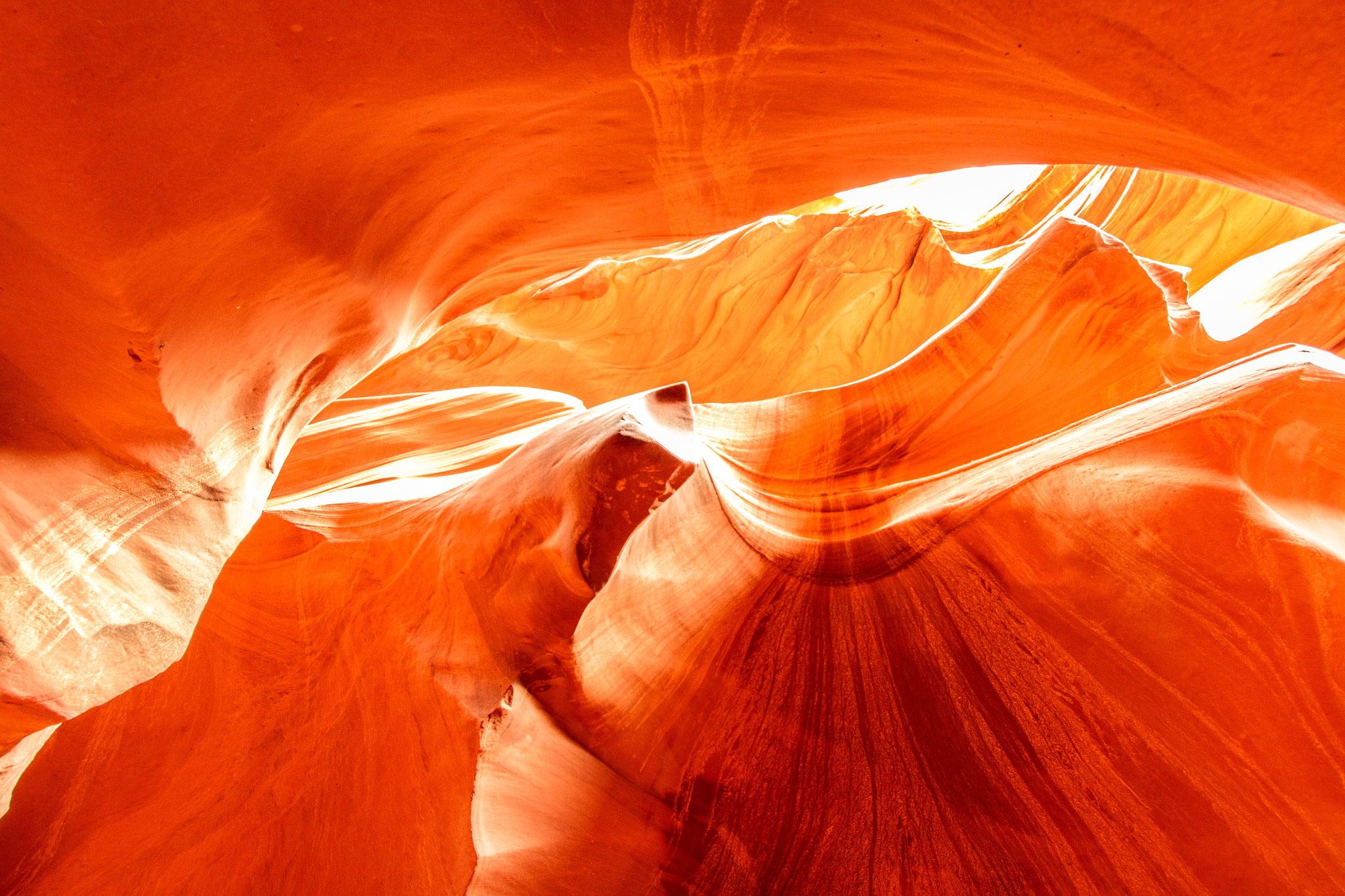The Fiery Belly of Antelope Canyon