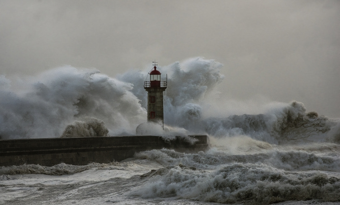 Lighthouse and Storm by Rui Fonseca de Sousa / 500px