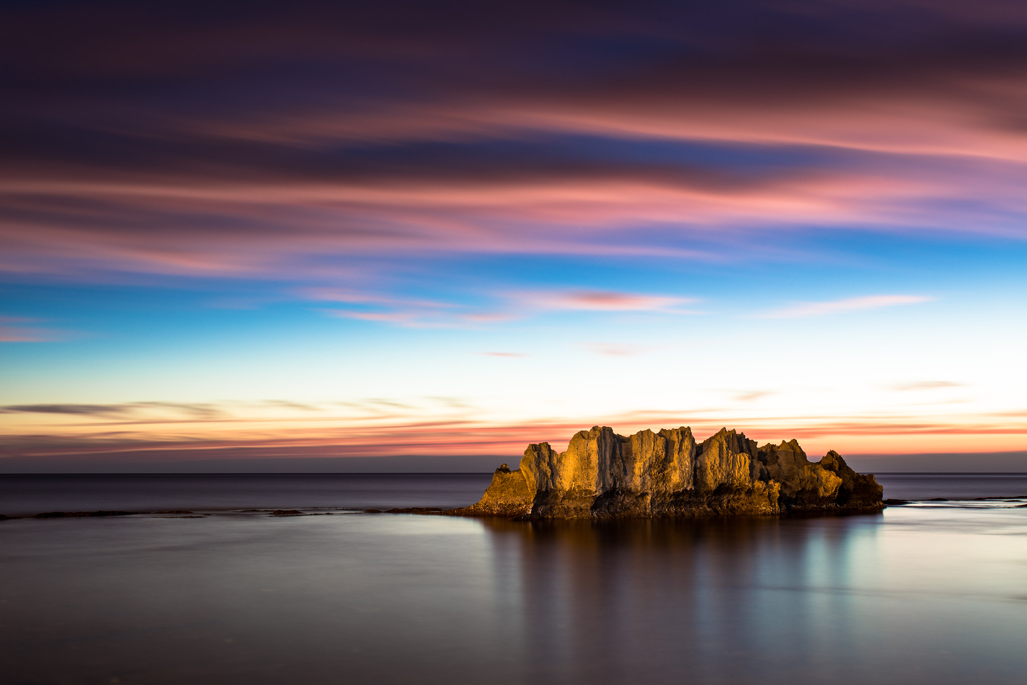 Sunrise at Denia