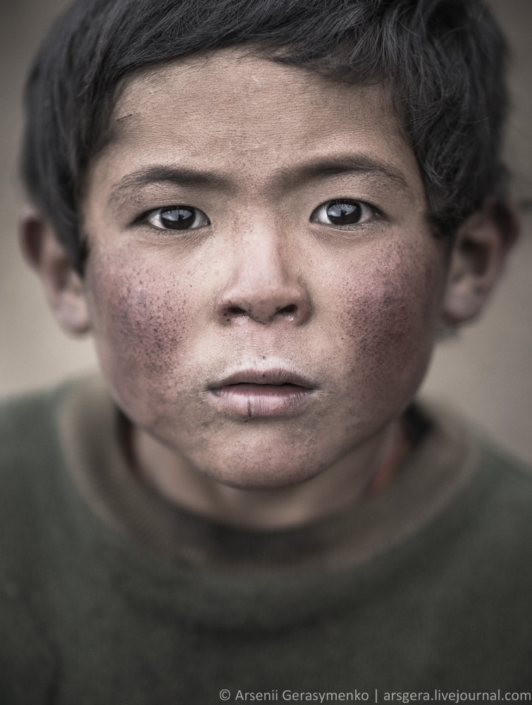 Portrait of Nepalese boy by Arsenii Gerasymenko / 500px