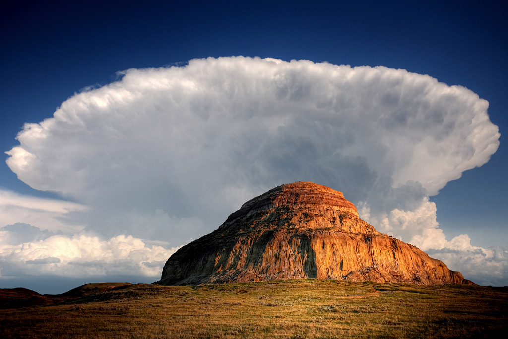 Castle Butte in Big Muddy Valley of Saskatchewan by Mark Duffy on 500px.com