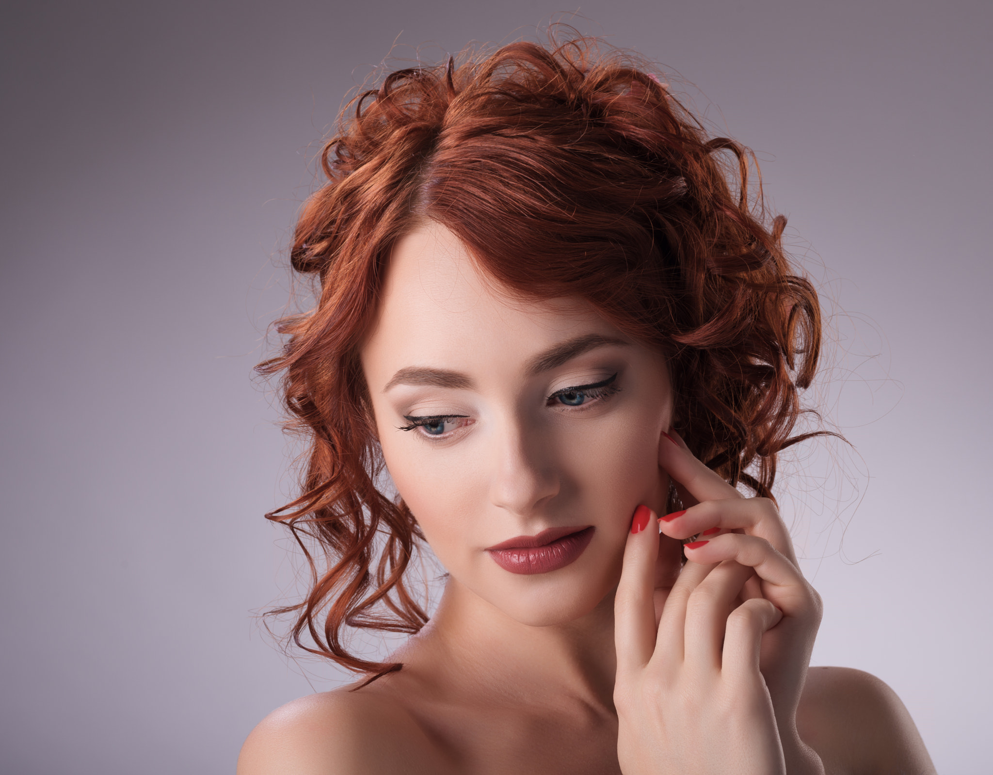 Portrait of young red-haired girl by Sergey Malov (Tackuro) / 500px