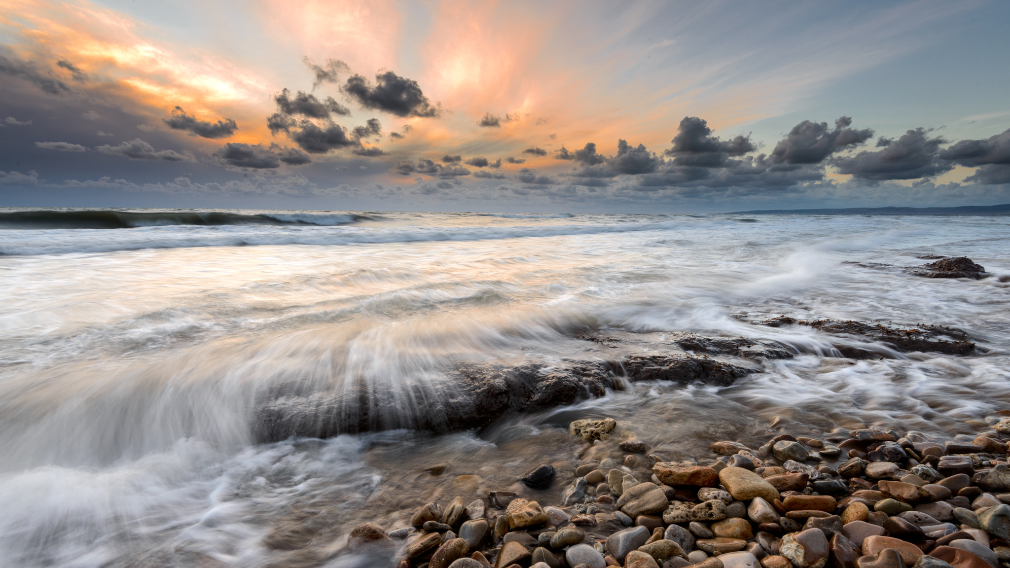 rough seas