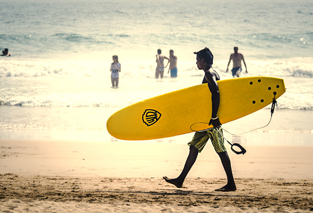 Surfers, Hikkaduwa Beach #4 by Son of the Morning Light on 500px.com