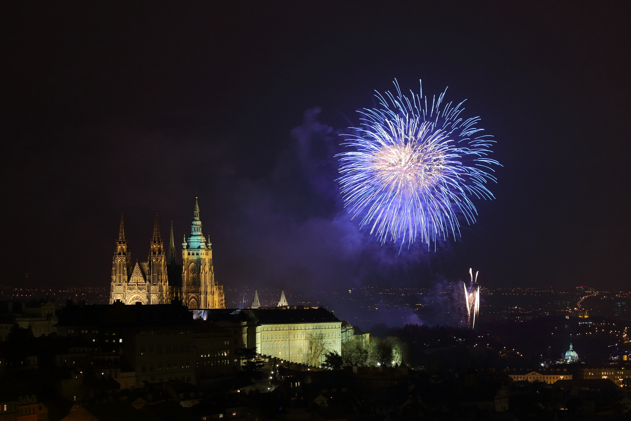 Prague Firework to welcome 2014