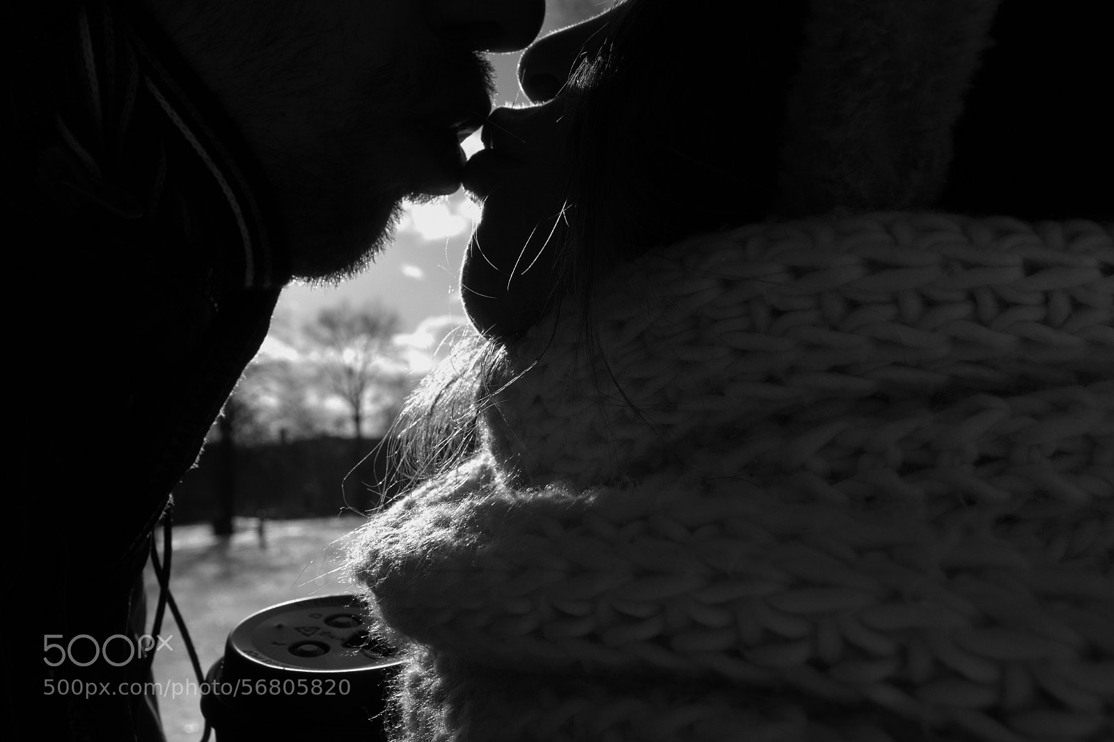 Canon EOS 550D (EOS Rebel T2i / EOS Kiss X4) sample photo. Winter kiss photography