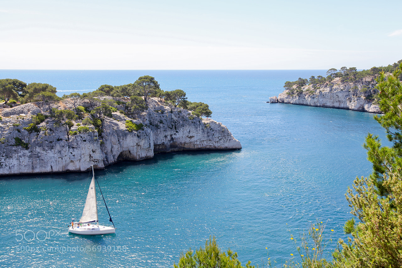 Canon EOS 5D Mark II sample photo. Calanque de cassis, france photography