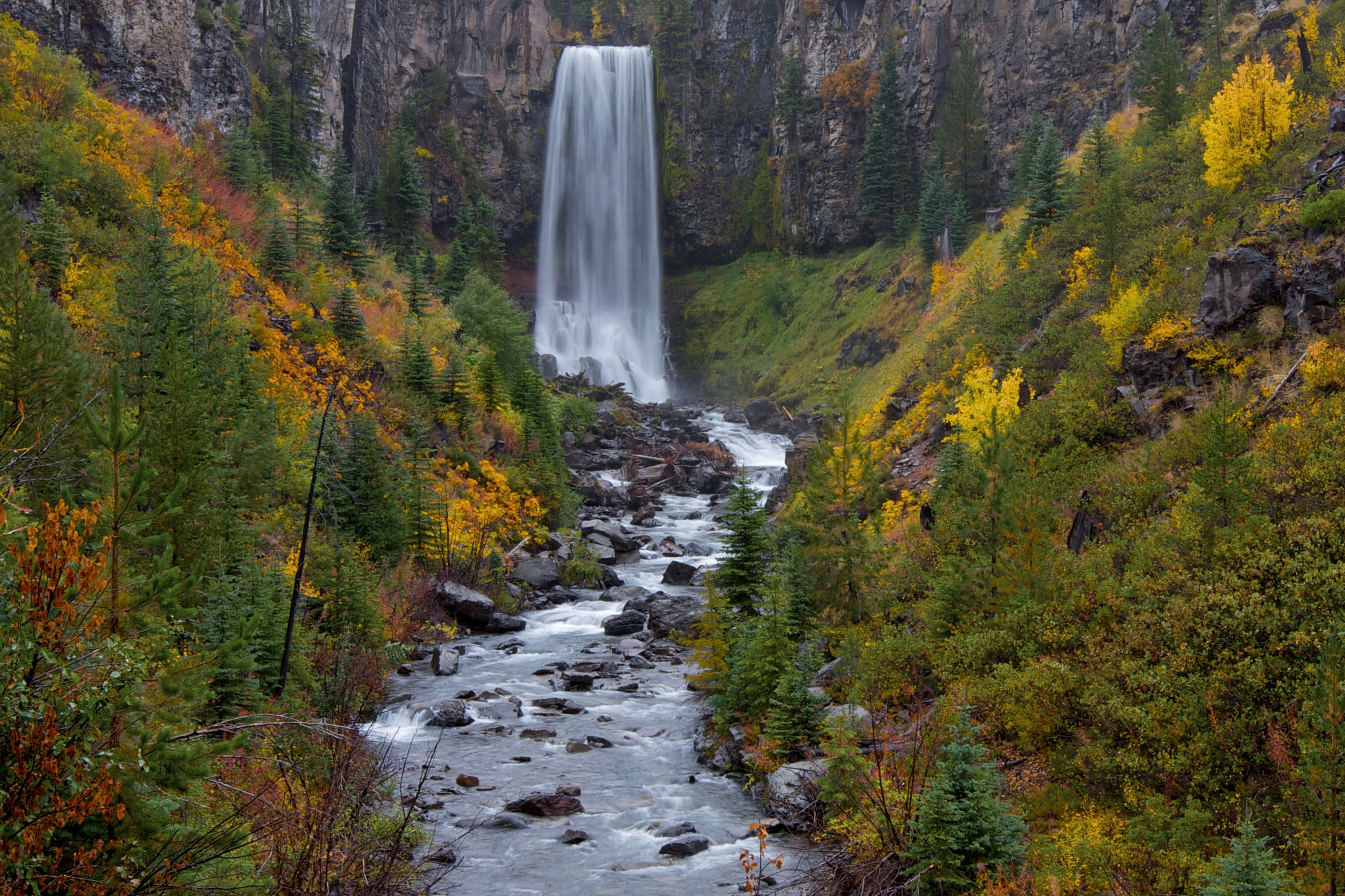 Tumalo Falls by Steve Heinrichs / 500px