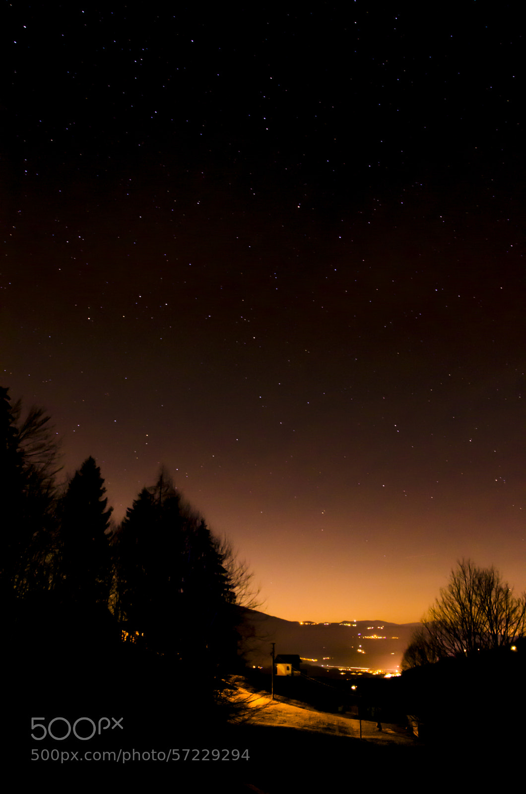 Nikon D7000 sample photo. Light pollution photography
