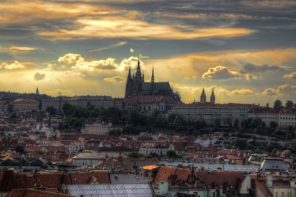 Sunset in Prague by Filippo Bianchi on 500px.com