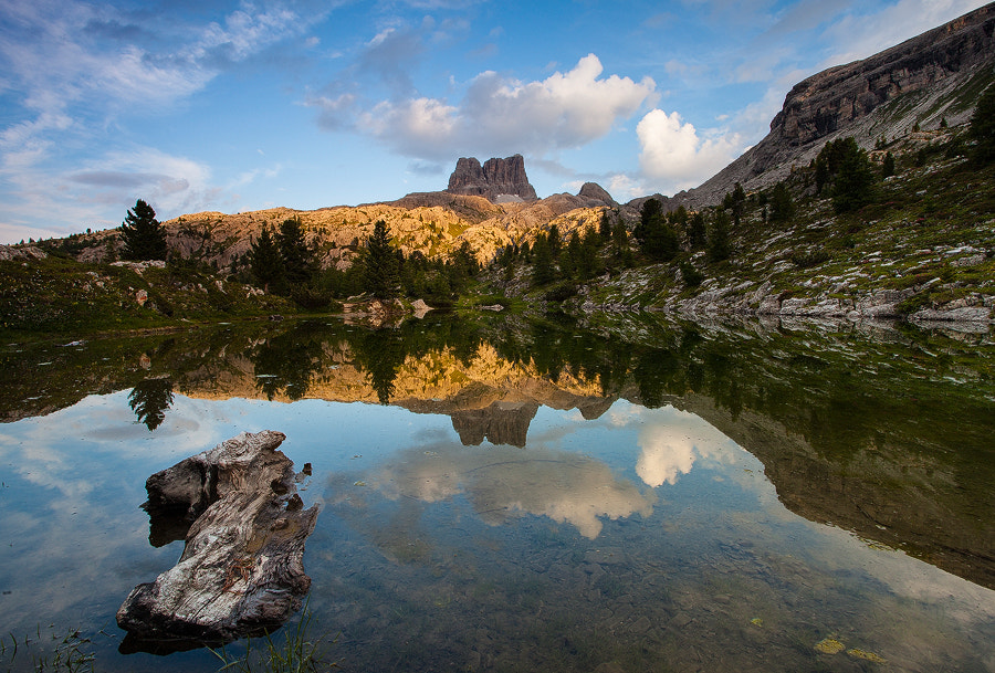 SPOTLIGHT UNDER THE AVERAU - DOLOMITES