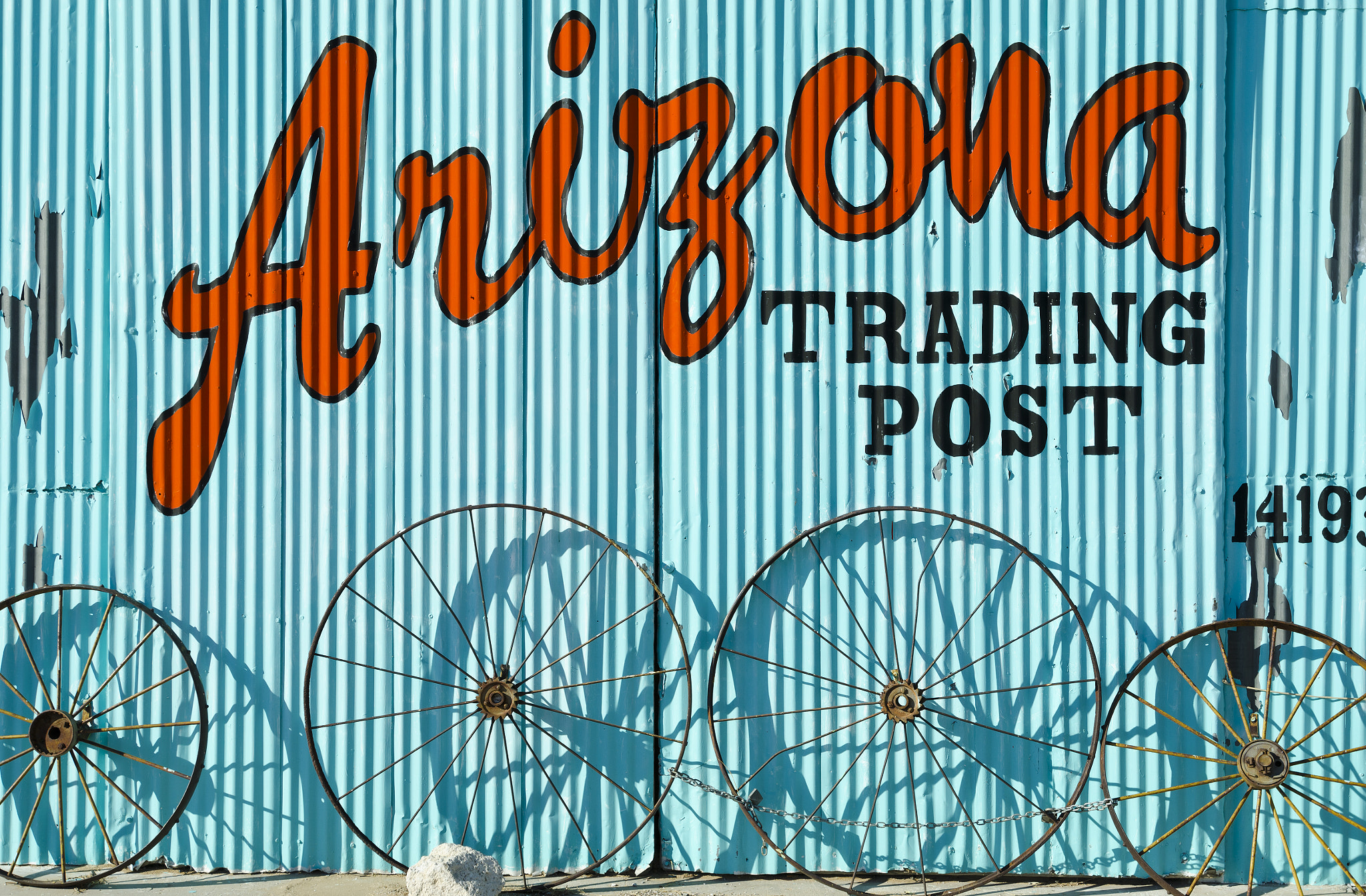 Nikon AF-S Nikkor 17-35mm F2.8D ED-IF sample photo. Arizona trading post photography