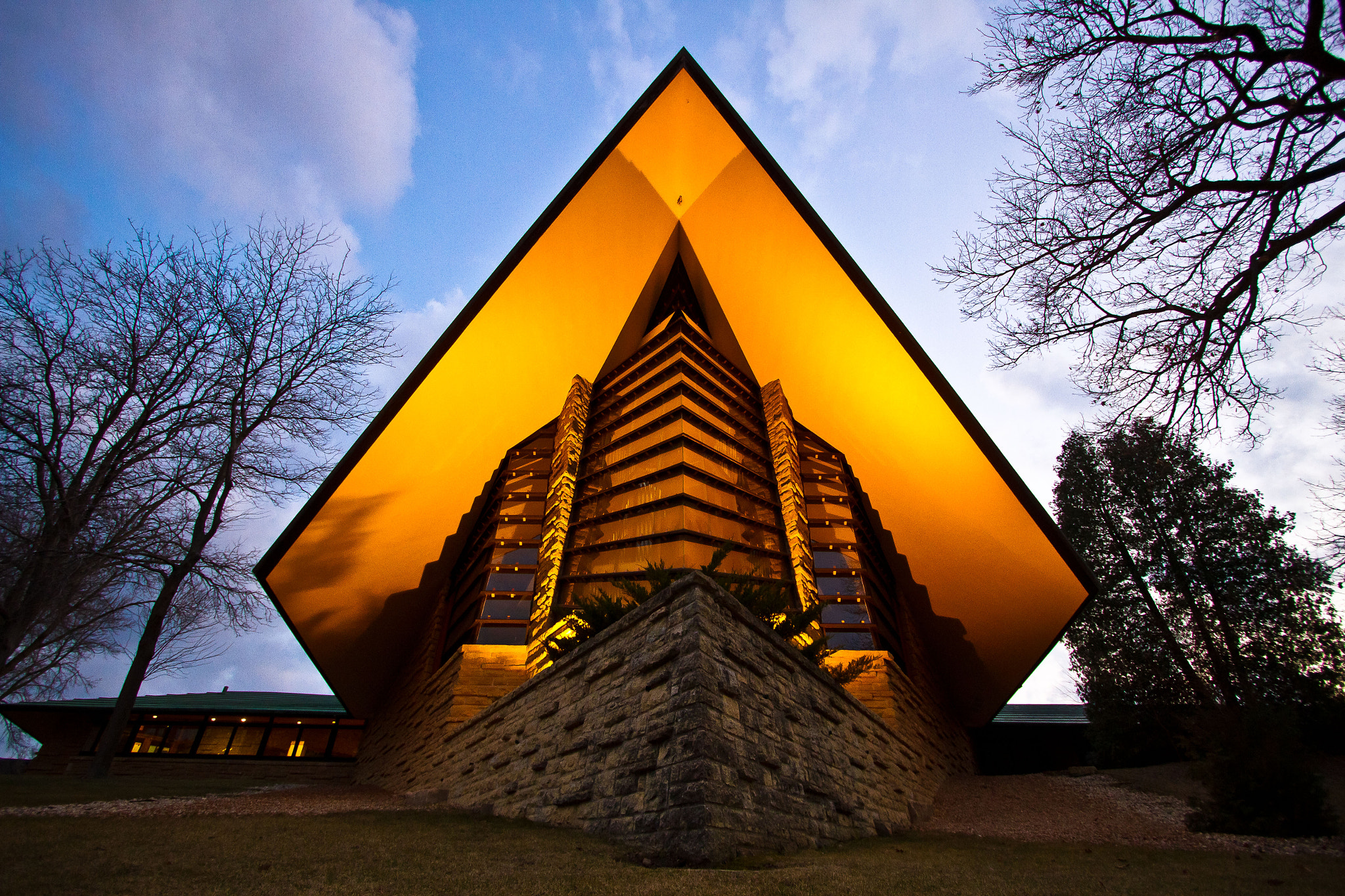 frank lloyd wright unitarian church by Ric Cederholm Photo 5801034