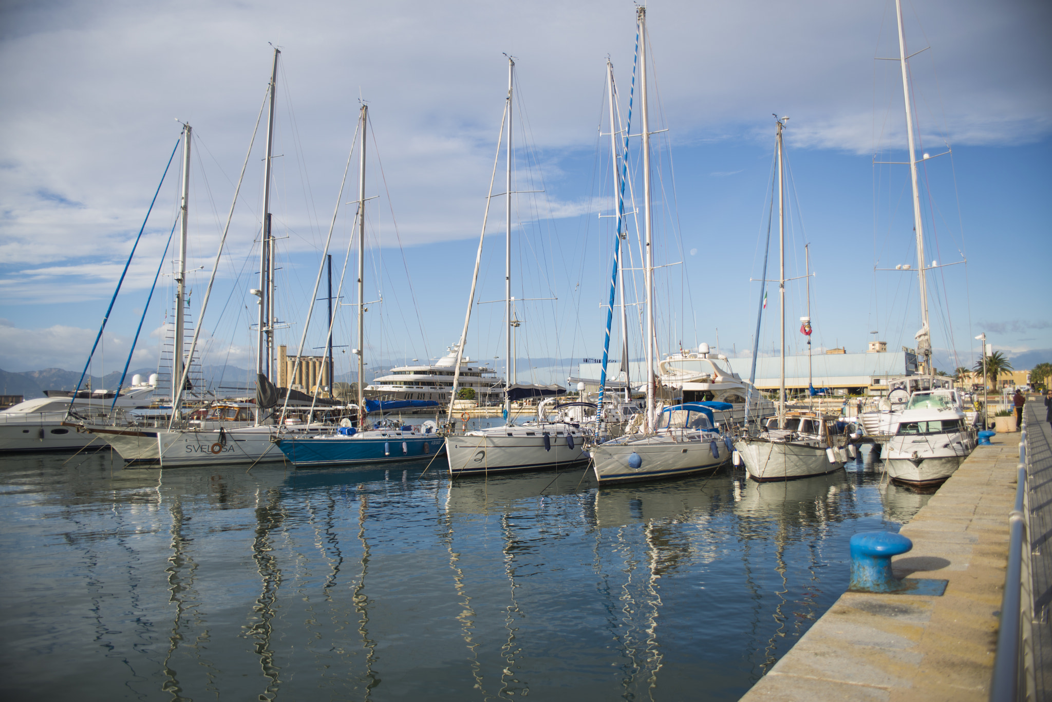 Sigma 28-70mm F2.8 sample photo. Porto di cagliari photography