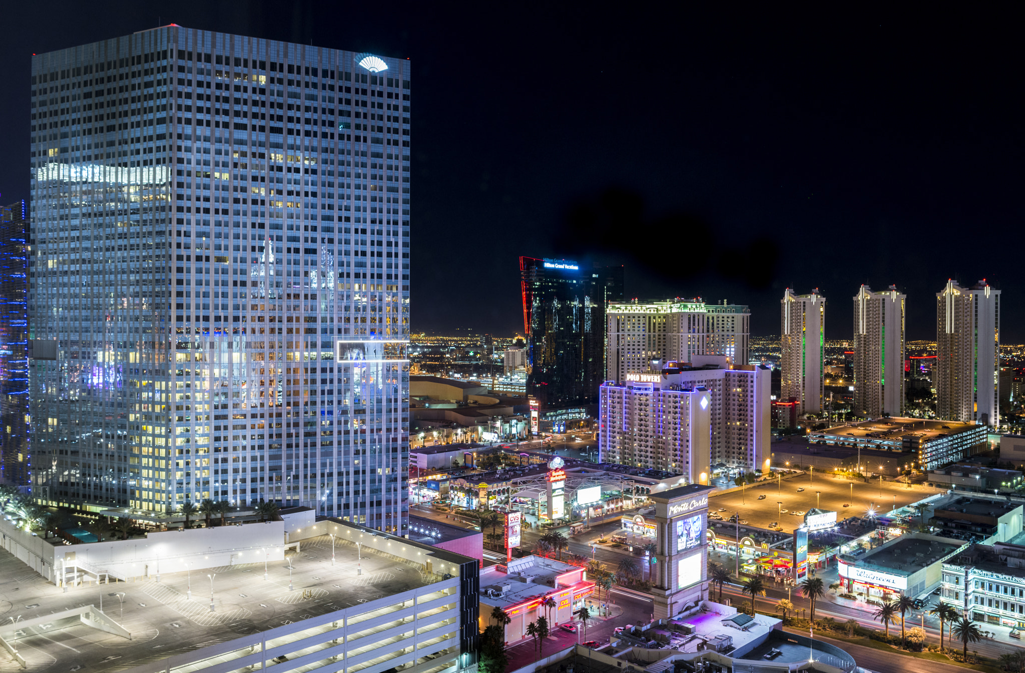 Nikon D800 sample photo. A night view of las vegas photography