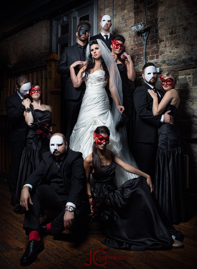 Masquerade Bride and Bridal Party by J Clay on 500px