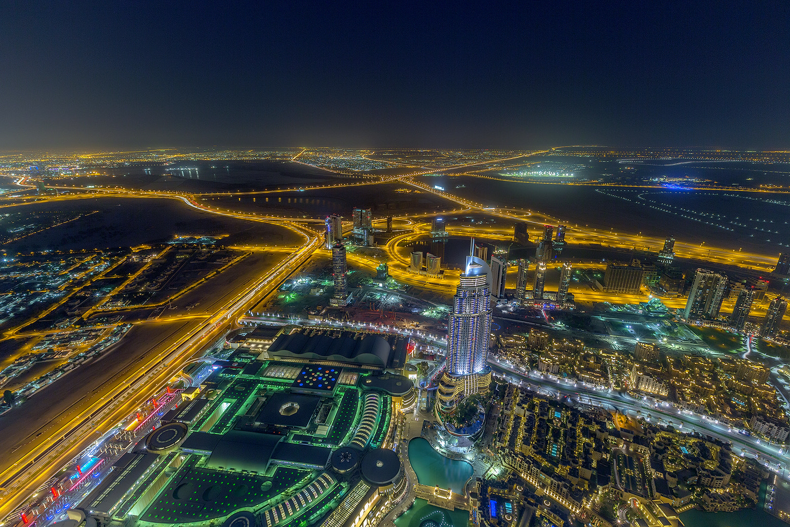 Night Shot at Dubai