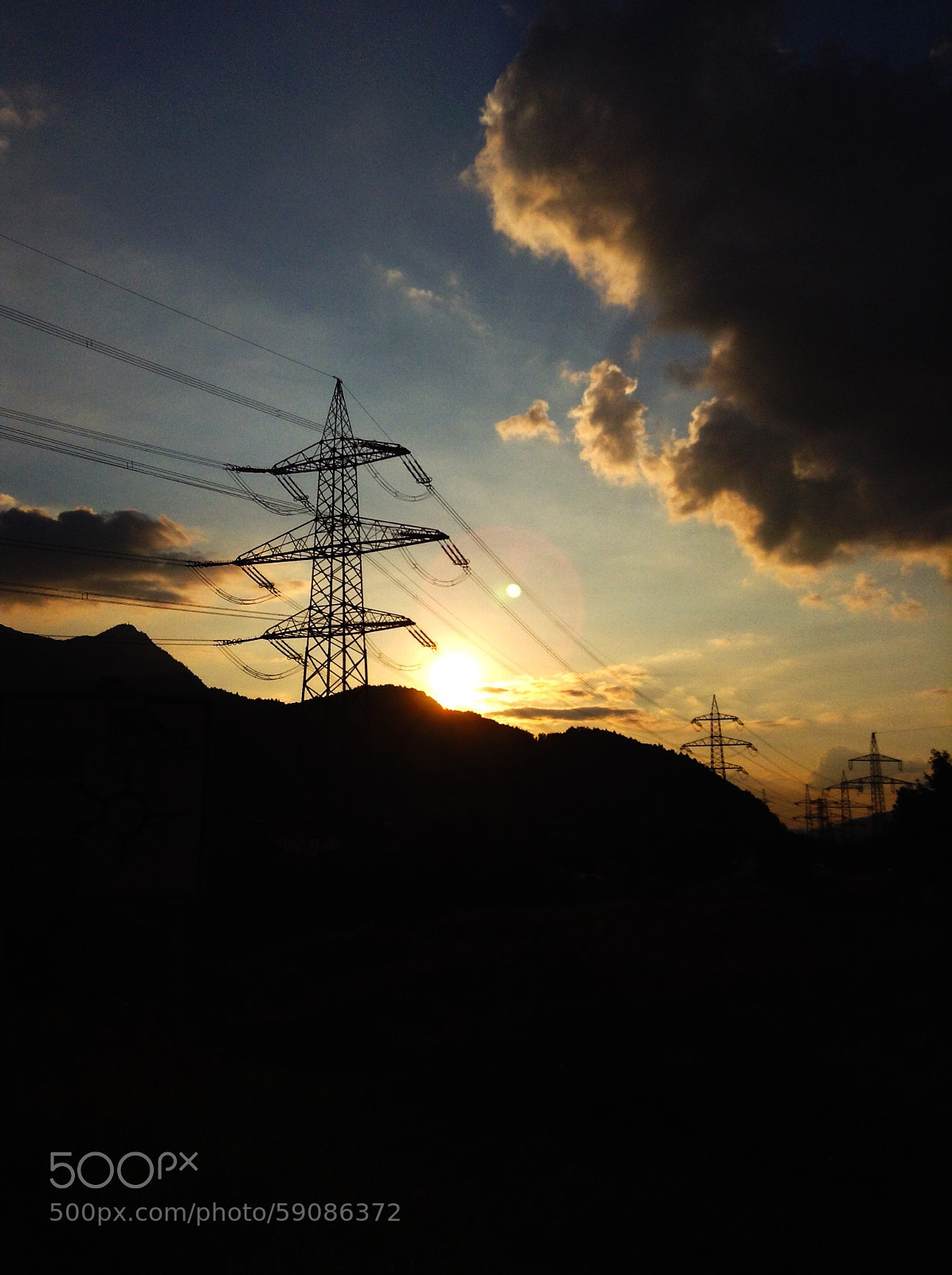Apple iPod touch sample photo. Last sunbeams photography