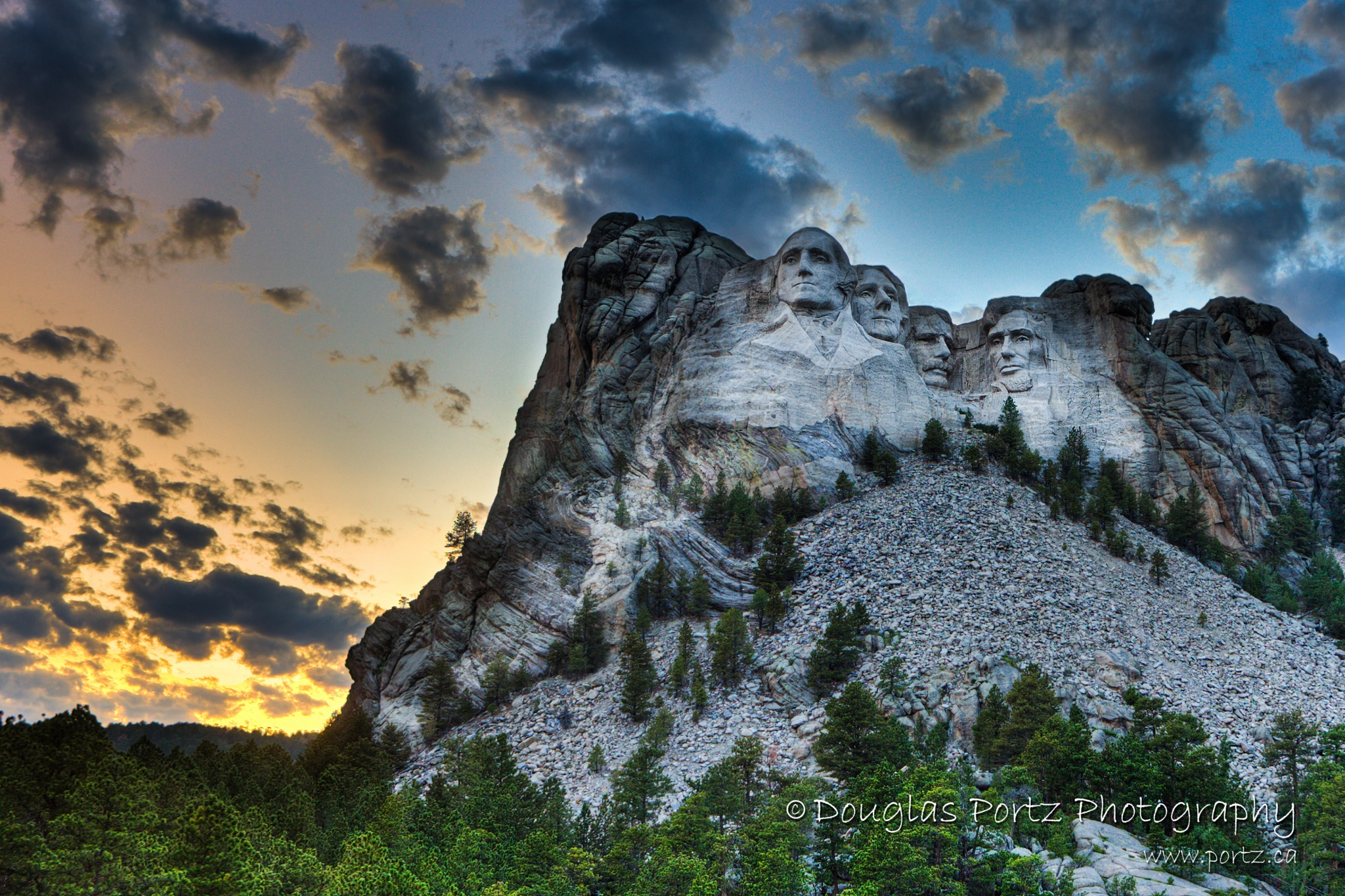 Mount Rushmore Sunset by Douglas Portz Photography - Photo 5918853 / 500px