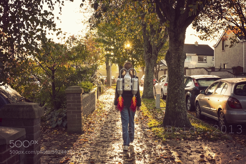 Fujifilm X100S sample photo. Jet pack powered... photography