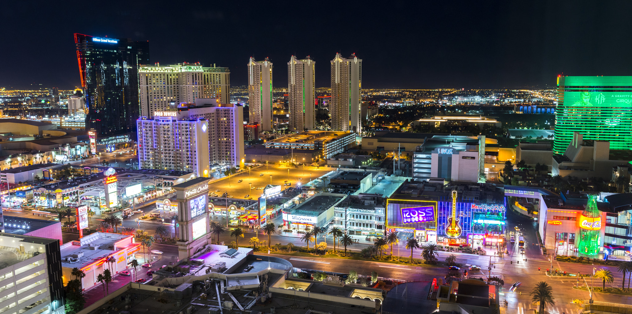 Nikon D800 sample photo. Las vegas strip photography