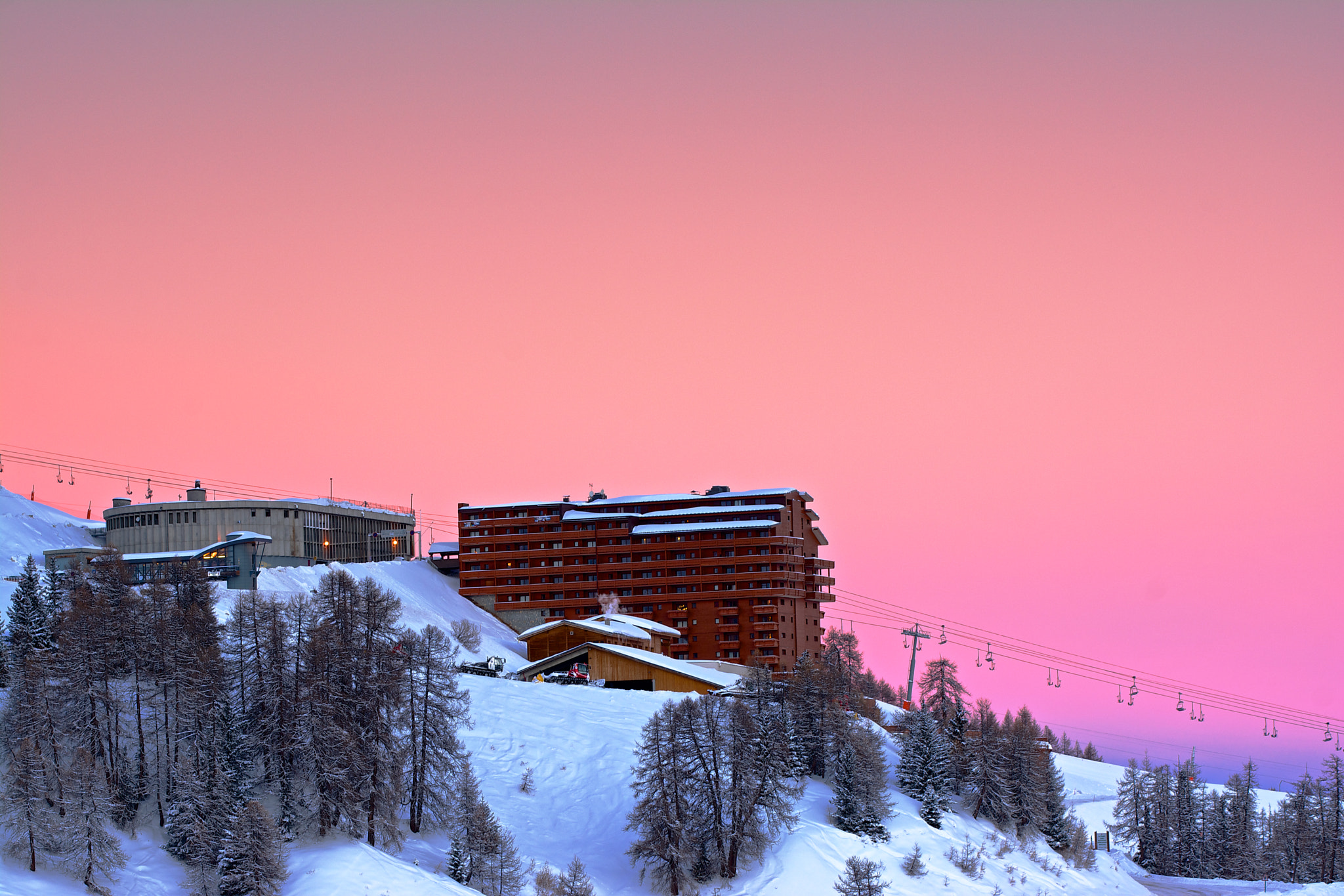 Morning in Alps