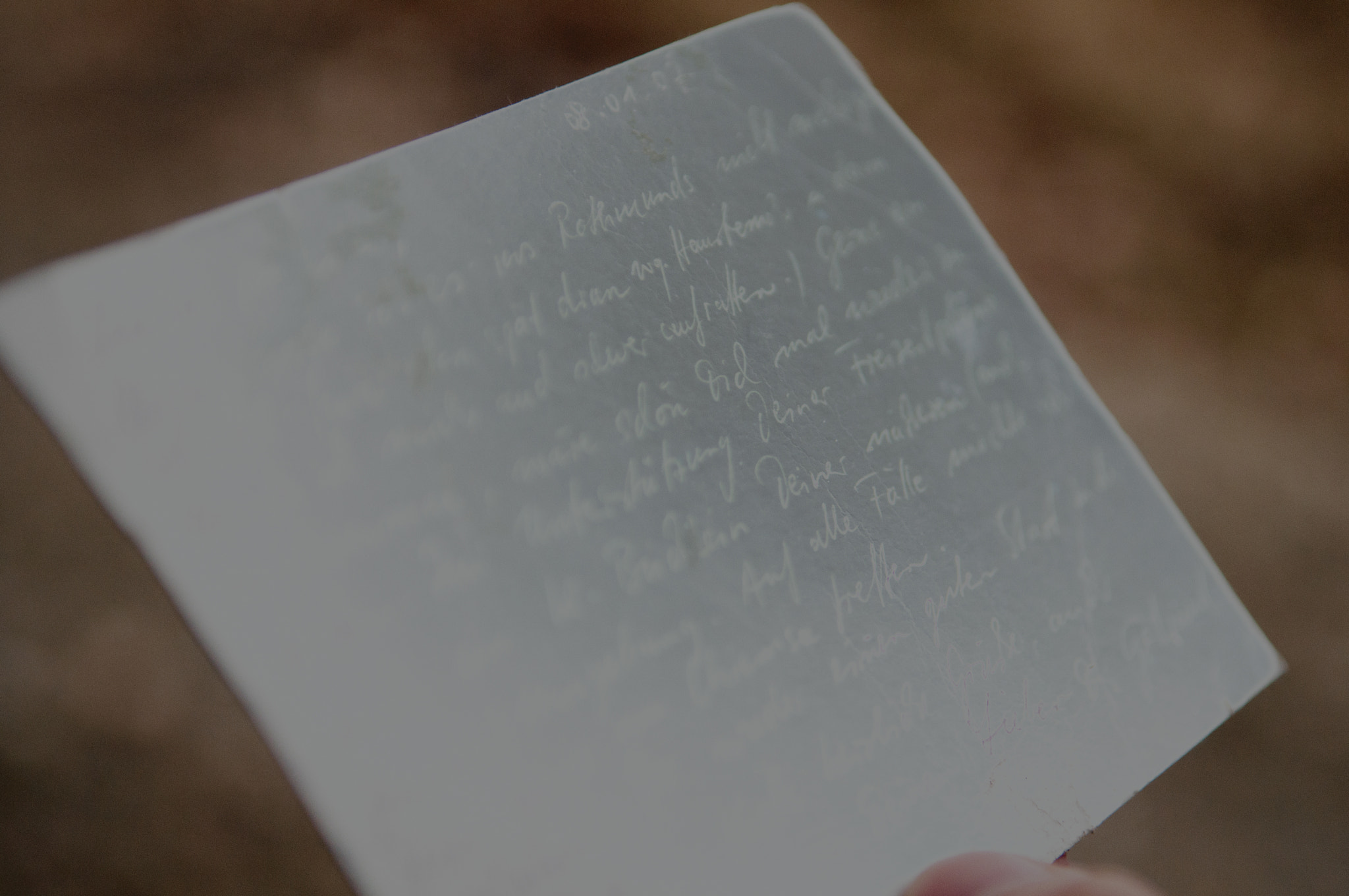 Invisible ink