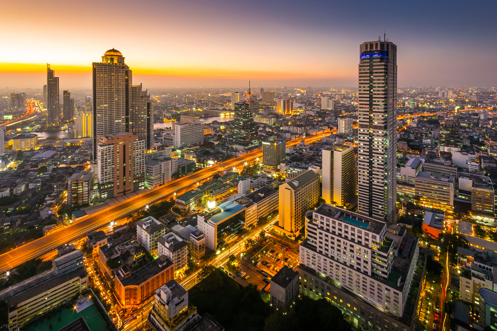 Bangkok City by Chanachai Panichpattanakij on 500px.com