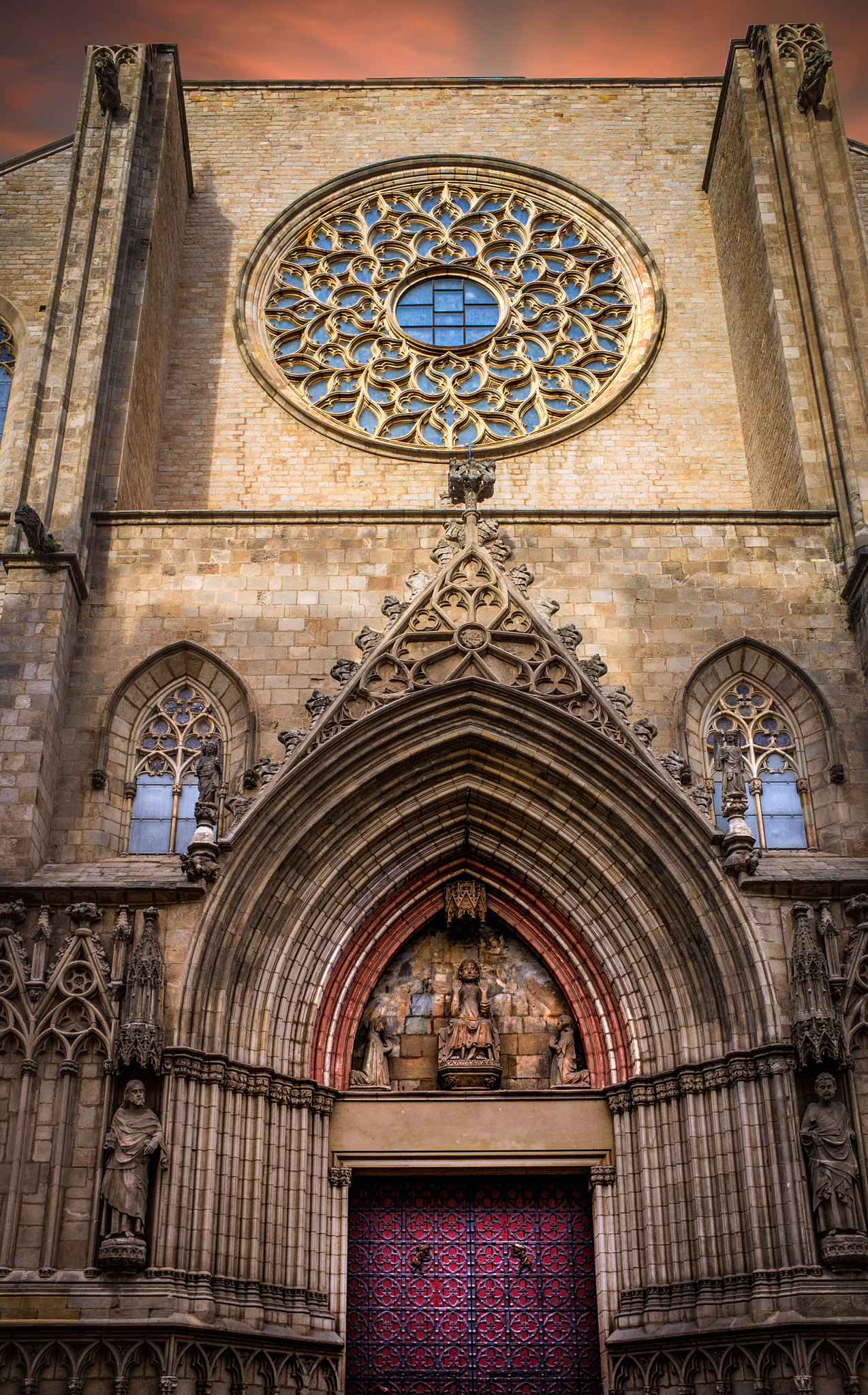 Fachada Catedral del Mar
