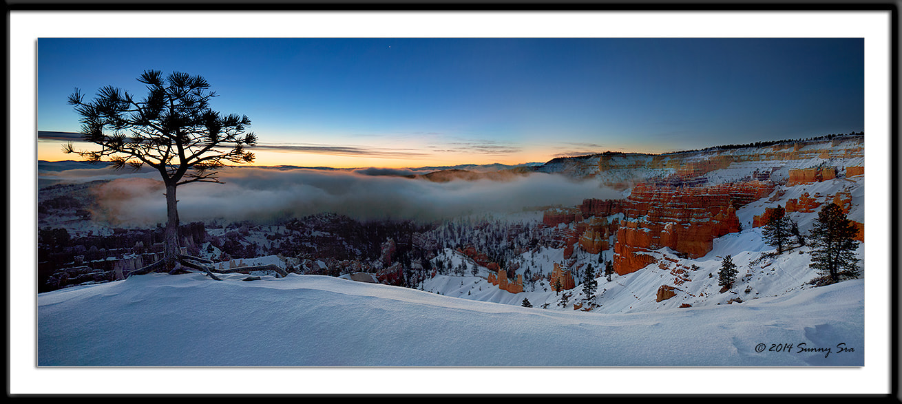 The little watchman in winter