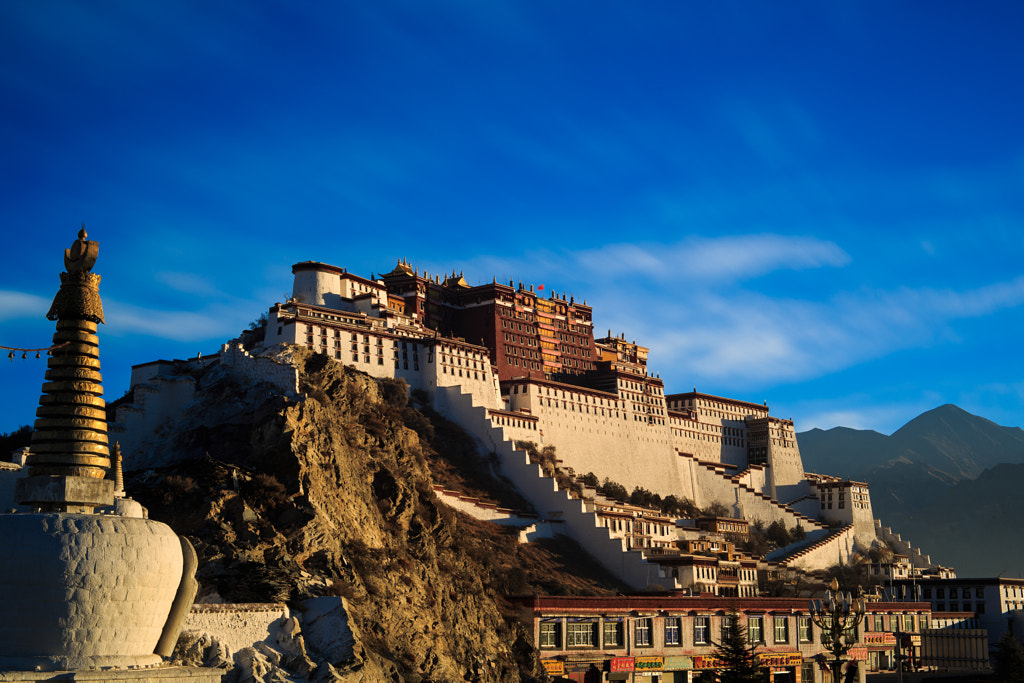 Photograph Dawn of Potala Palace in Tibet by Haiwei Hu on 500px
