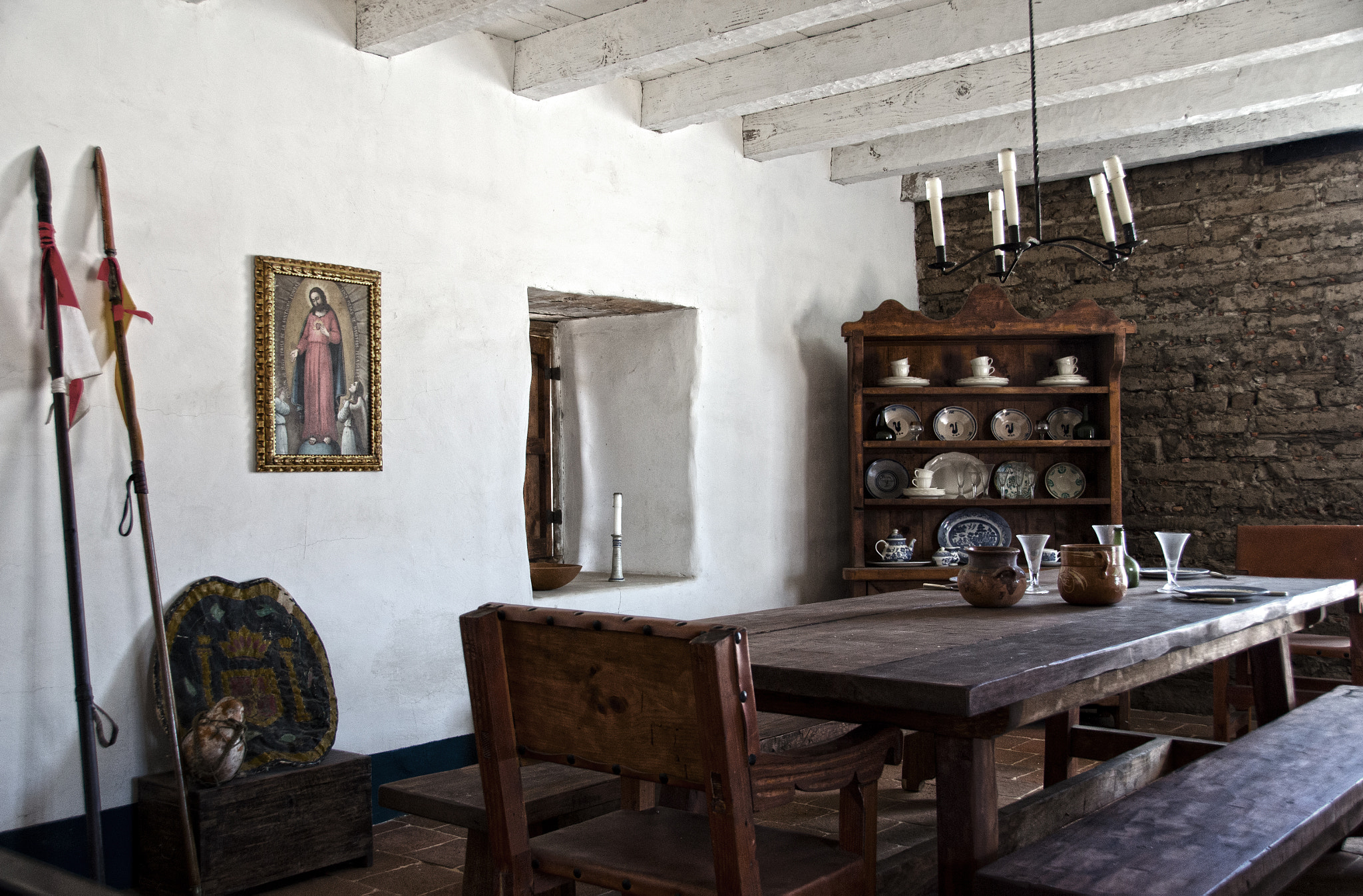 Comandancia's Quarter In The Presidio Of Santa Barbara