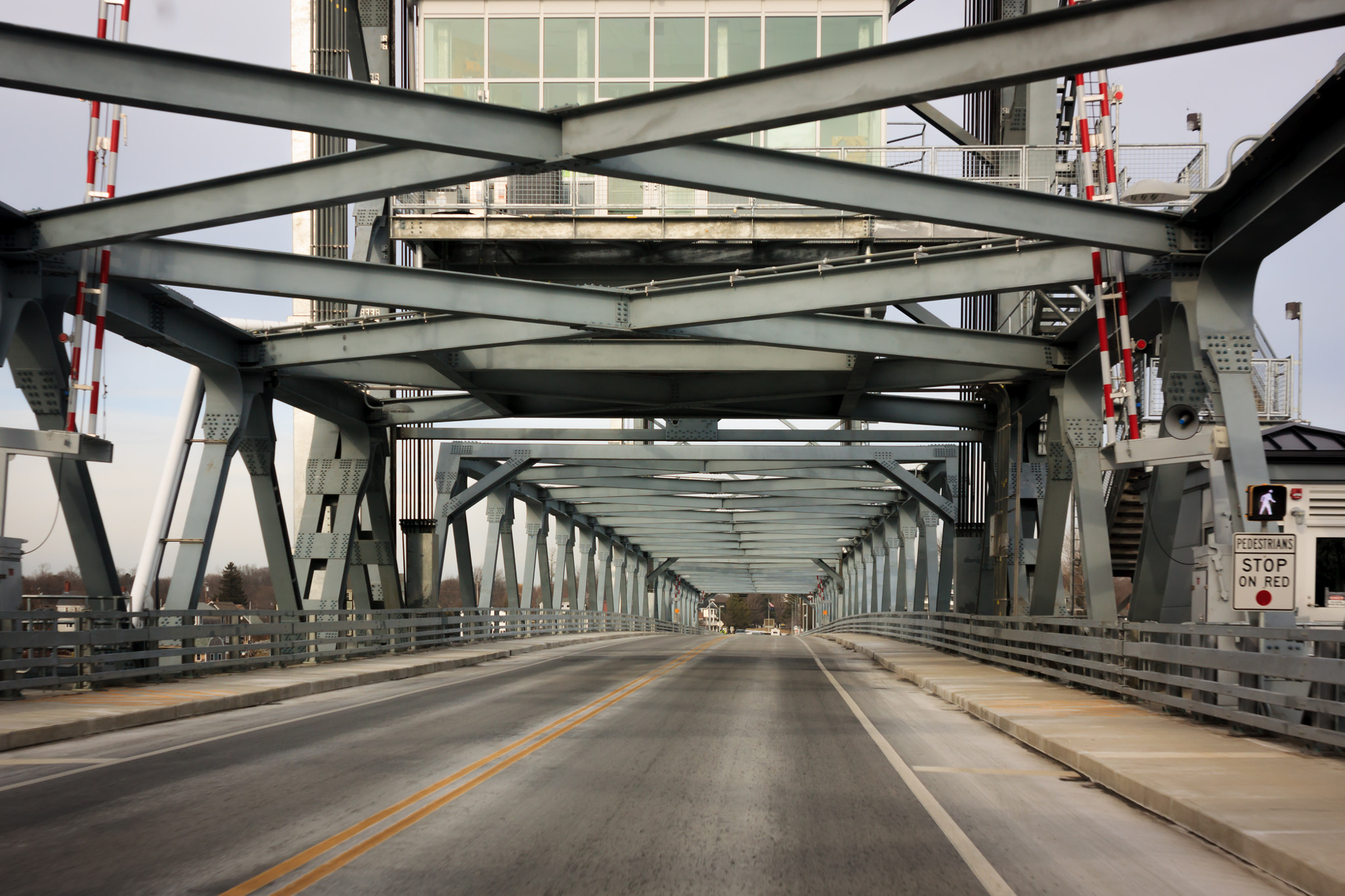 Driving Through the Memorial Bridge