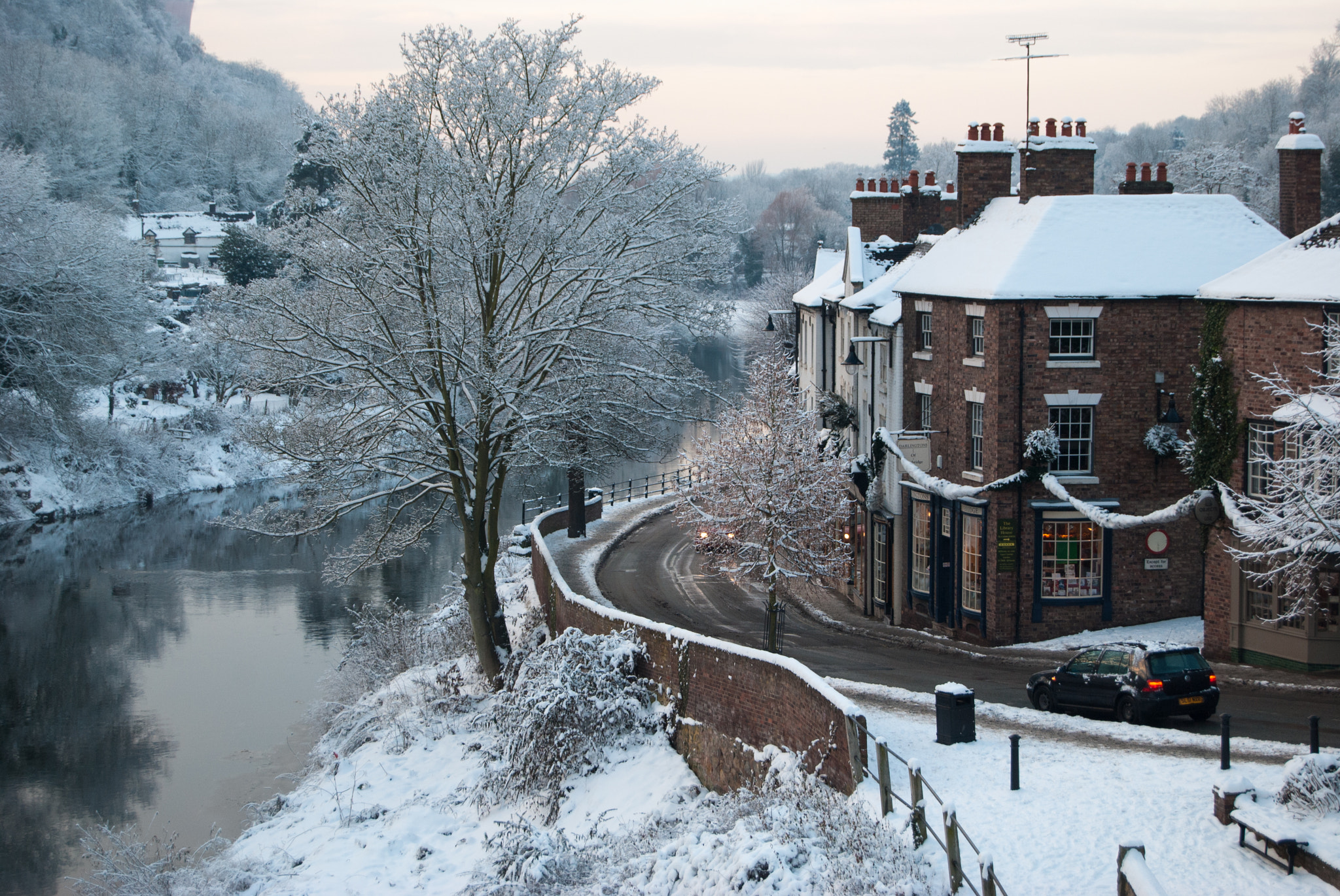 Street by the River Severn