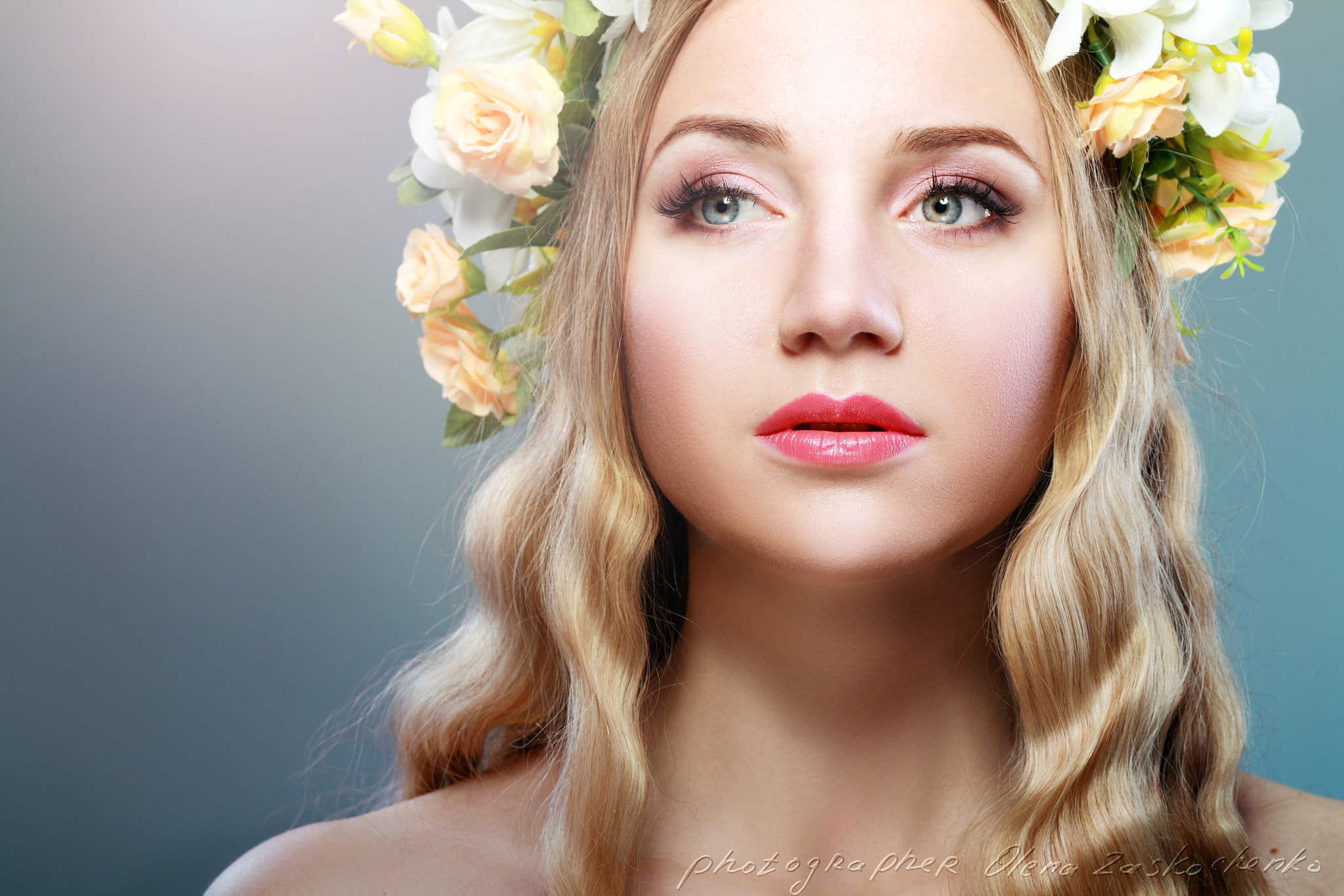 Girl With Flowers