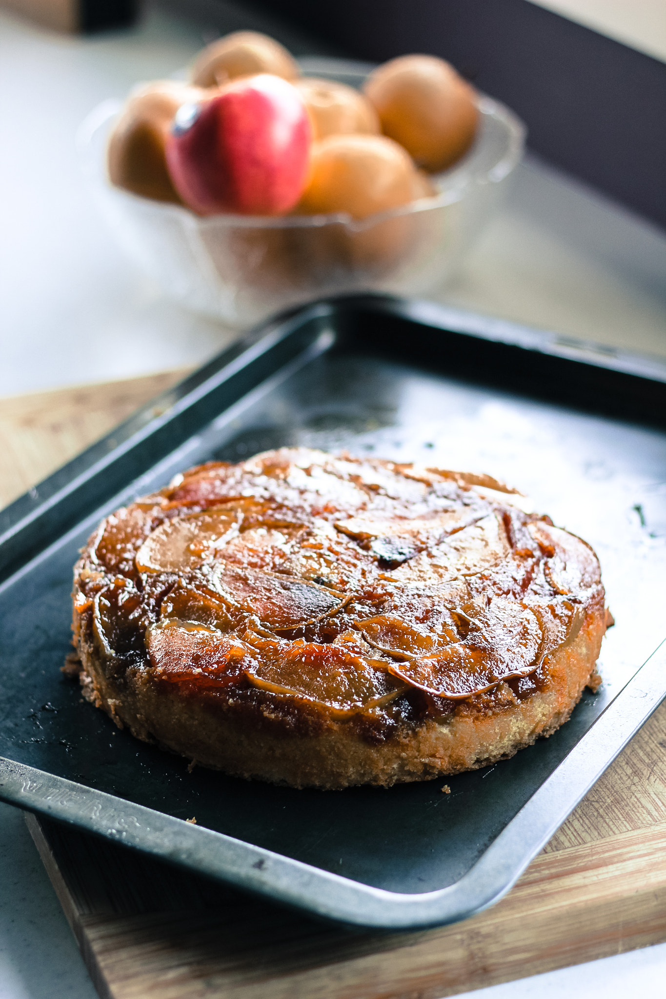 Apple Upside-down Cake