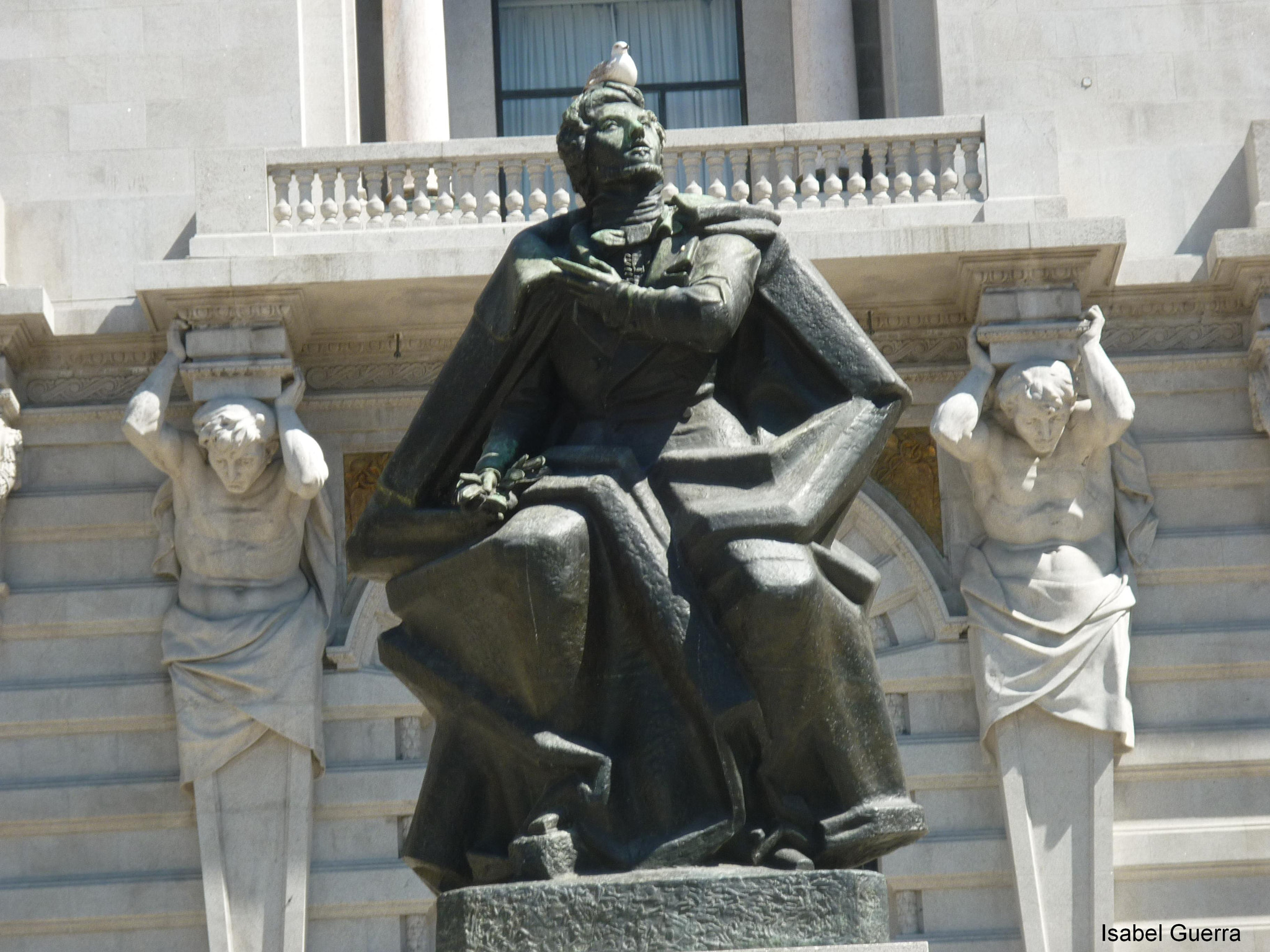 Almeida Garret  writer- Monument