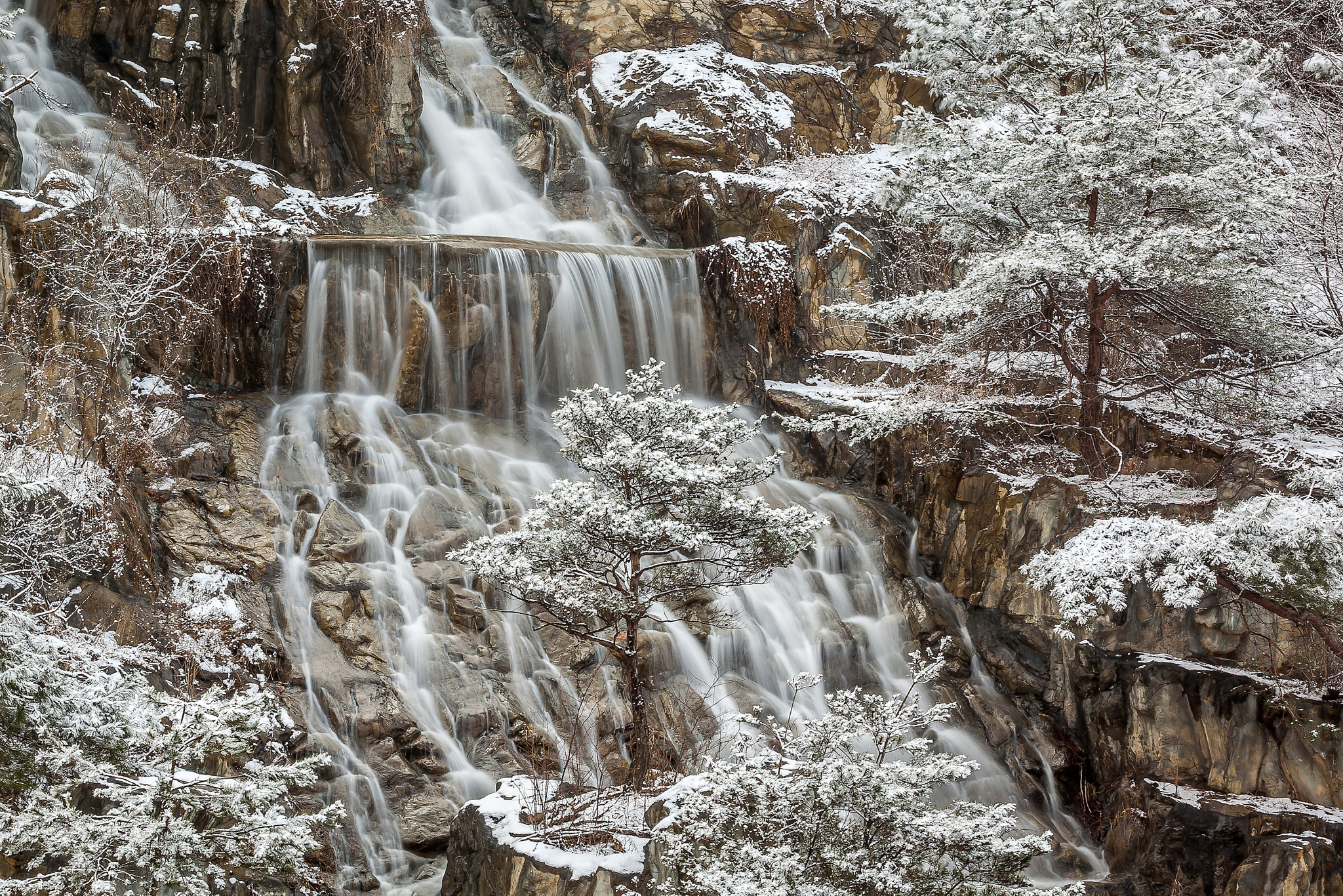 Winter Waterfall