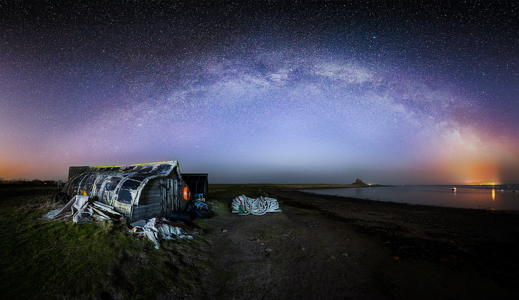 Holy Island Milky Way, автор — Craig Richards на 500px.com