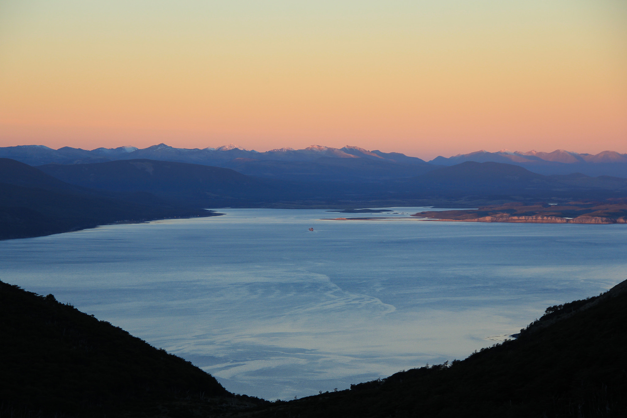 Beagle Channel sunset